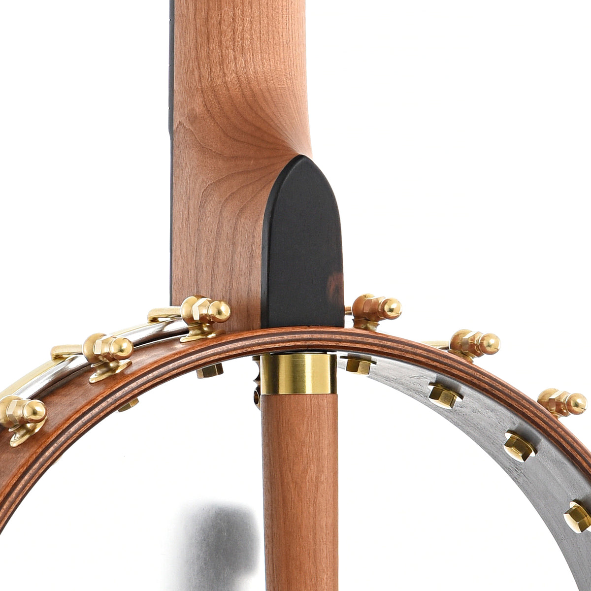 Neck join of Ode Moonlight 11" Openback Banjo