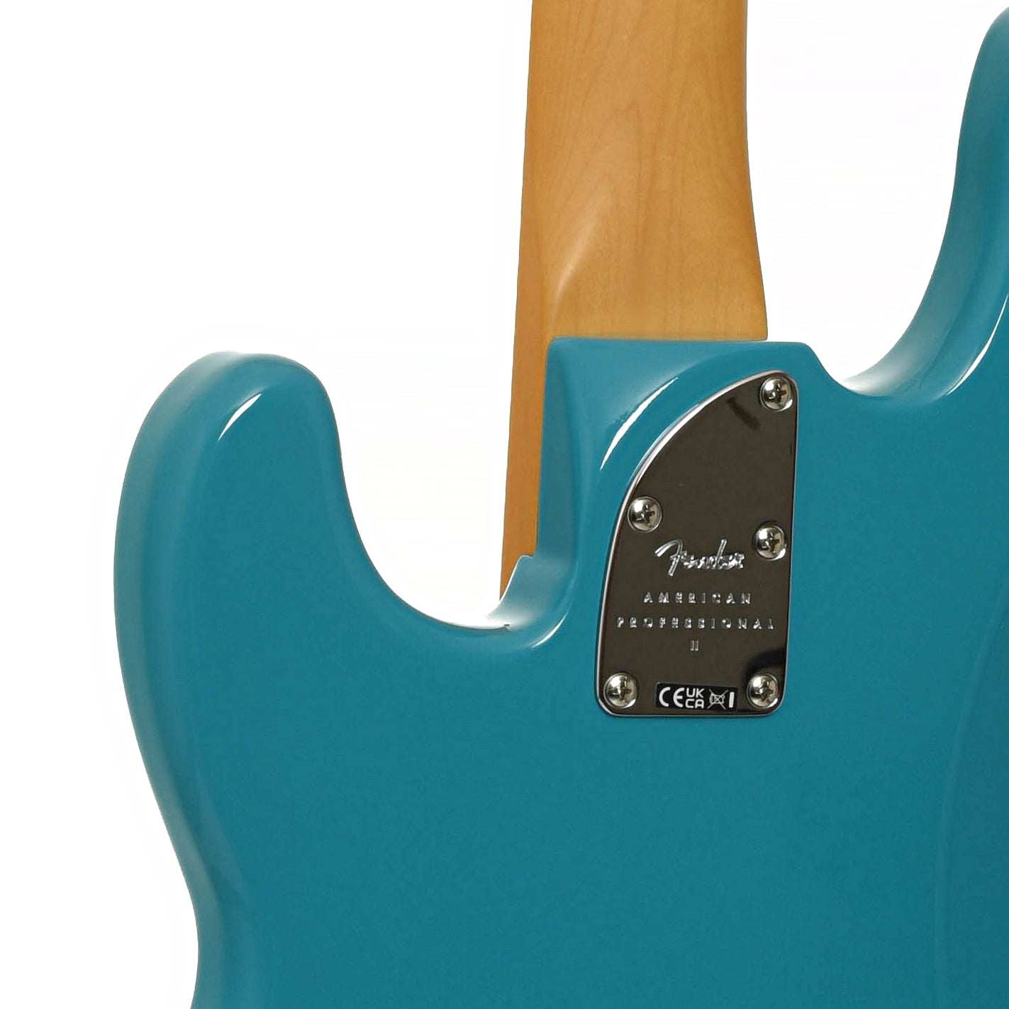 Neck joint of Fender American Professional II Precision Electric Bass 