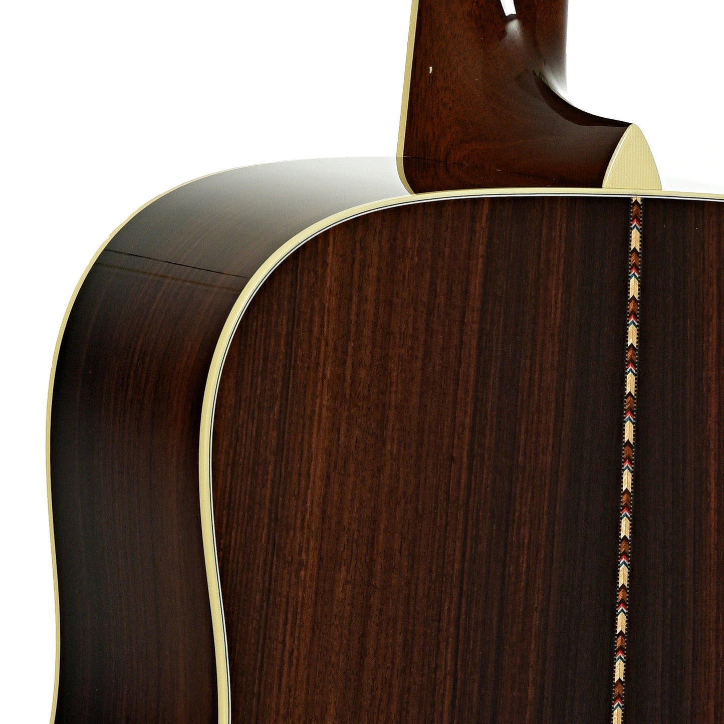 Neck joint of Collings D3 Dreadnought Acoustic Guitar