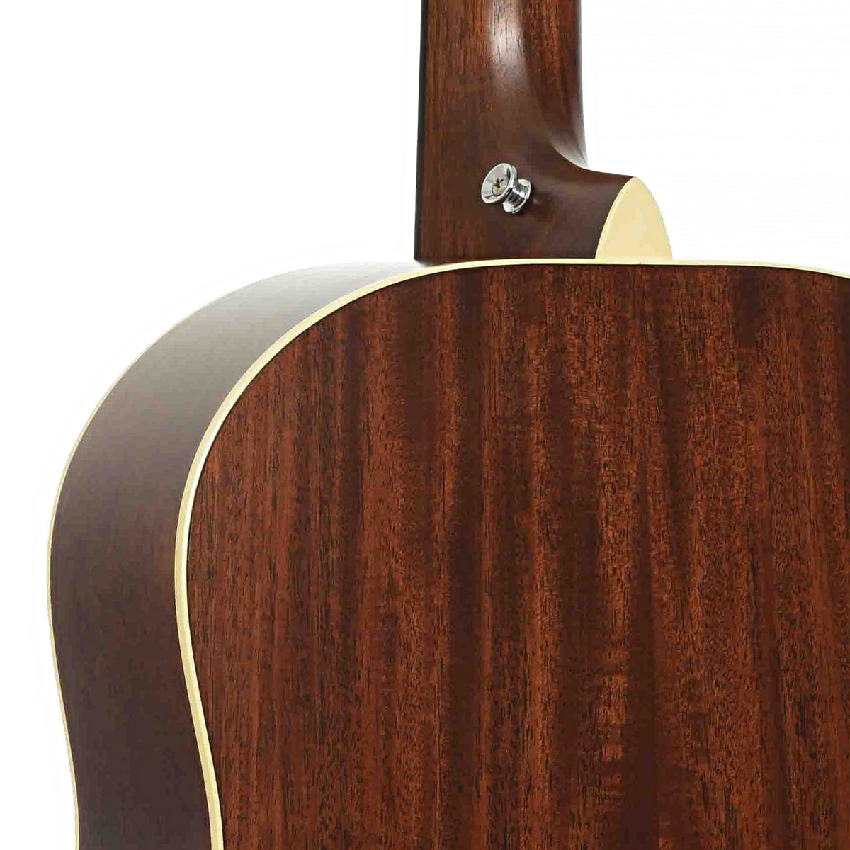 Heel of Martin DSS-16E Acoustic Guitar & Gigbag, Black Smoke