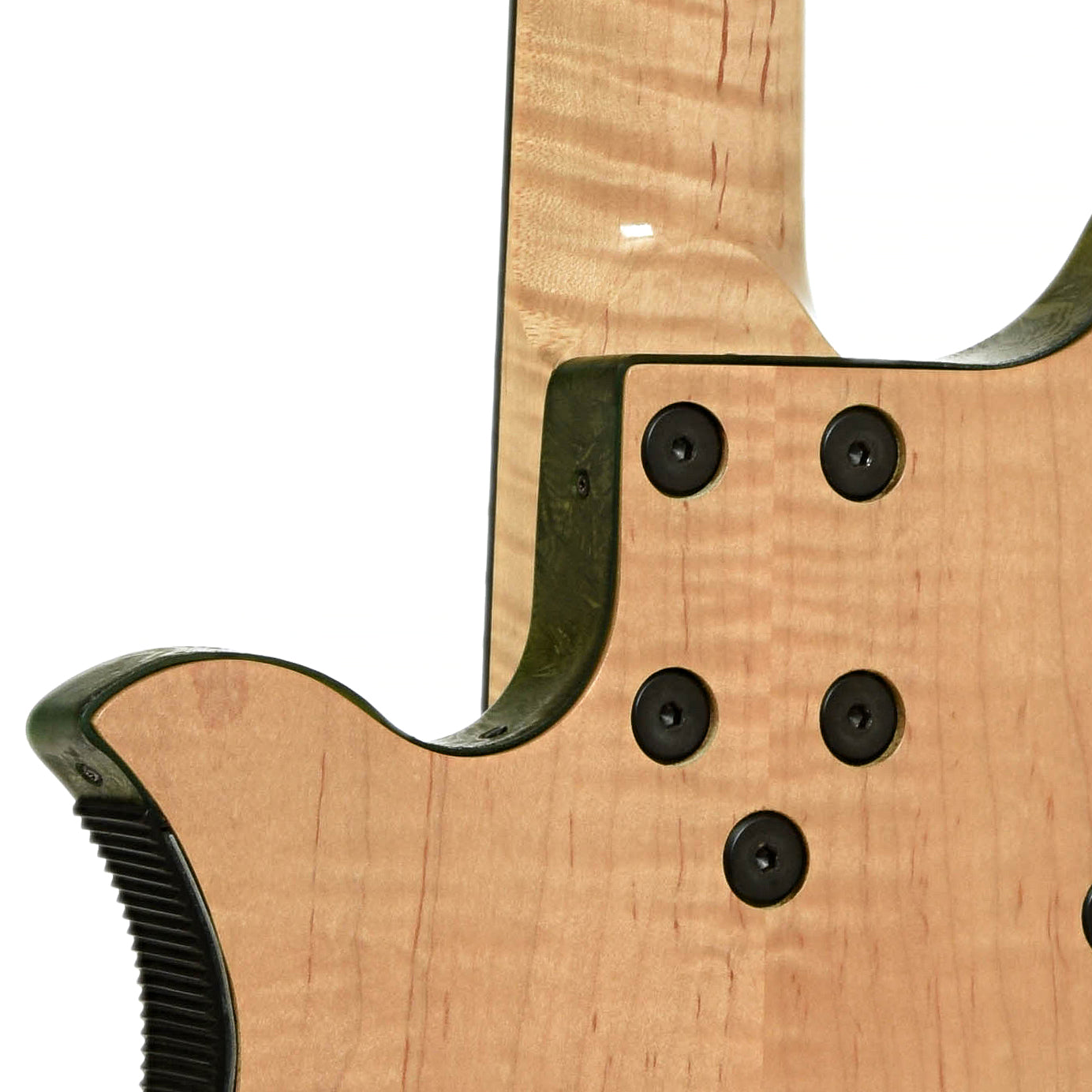 Neck joint of Conetone Resovolt Electric Resonator Guitar