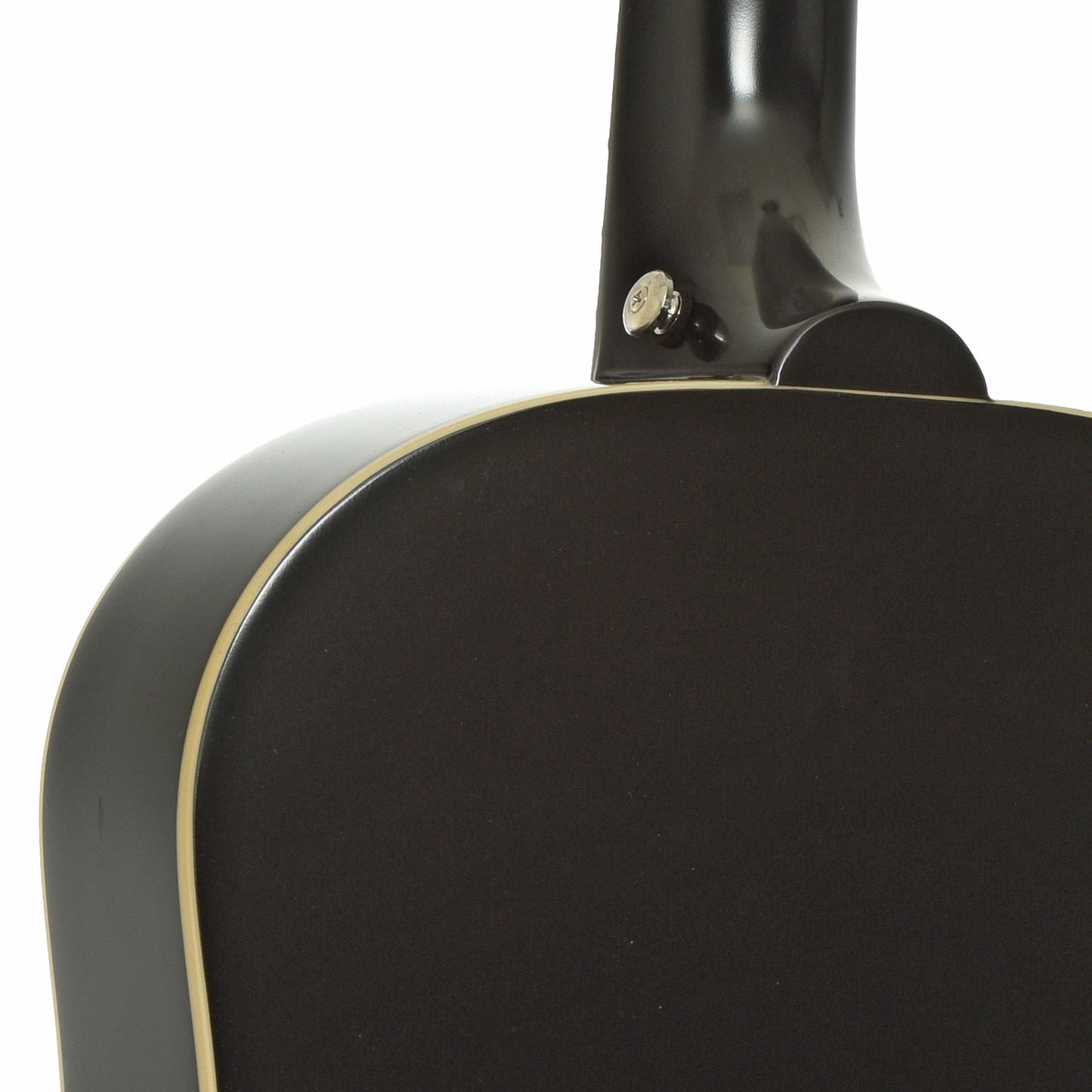 Neck joint of Epiphone J-45 Standard Acoustic Guitar
