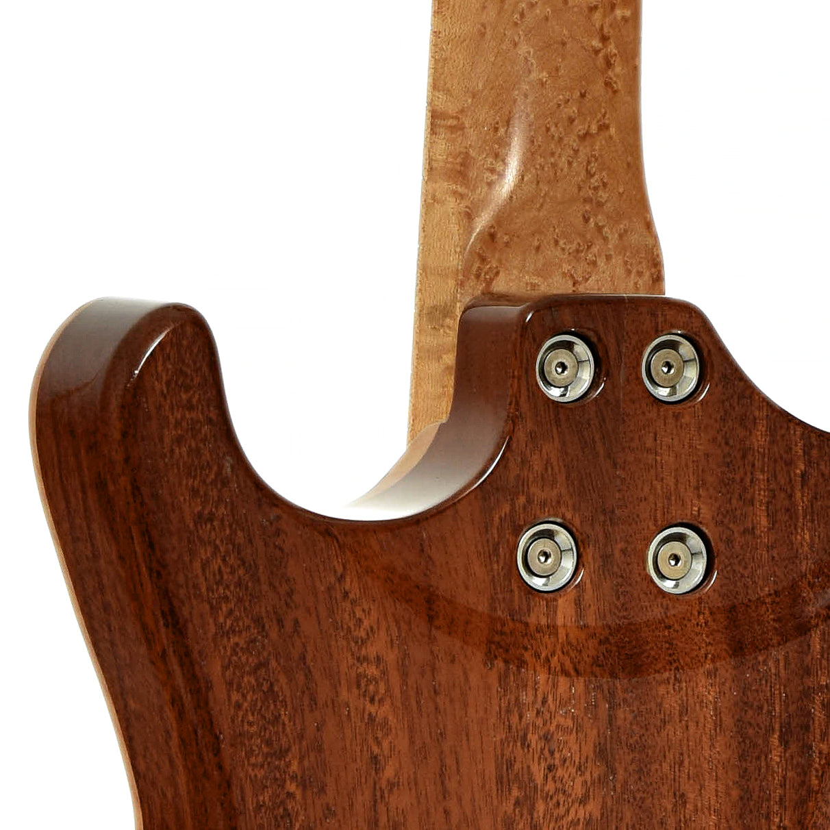 Neck joint of Gadow Double Cutaway Custom Electric Guitar