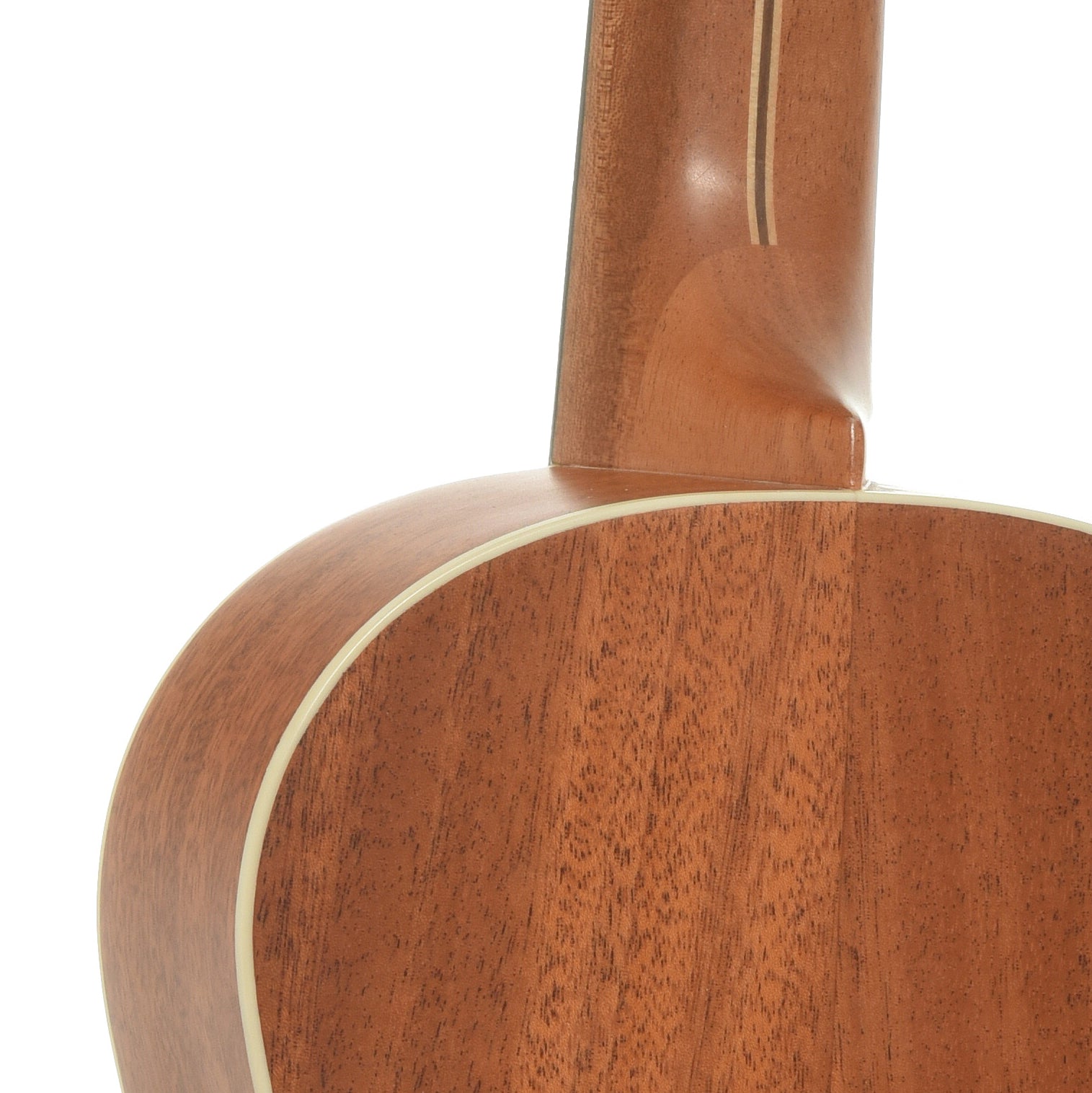 Neck joint of LoPrinzi MC-B Baritone Ukulele 