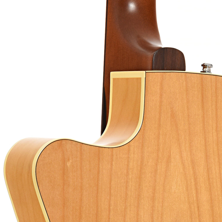 Neck joint of Godin 5th Avenue CW Kingpin II Natural Hollowbody