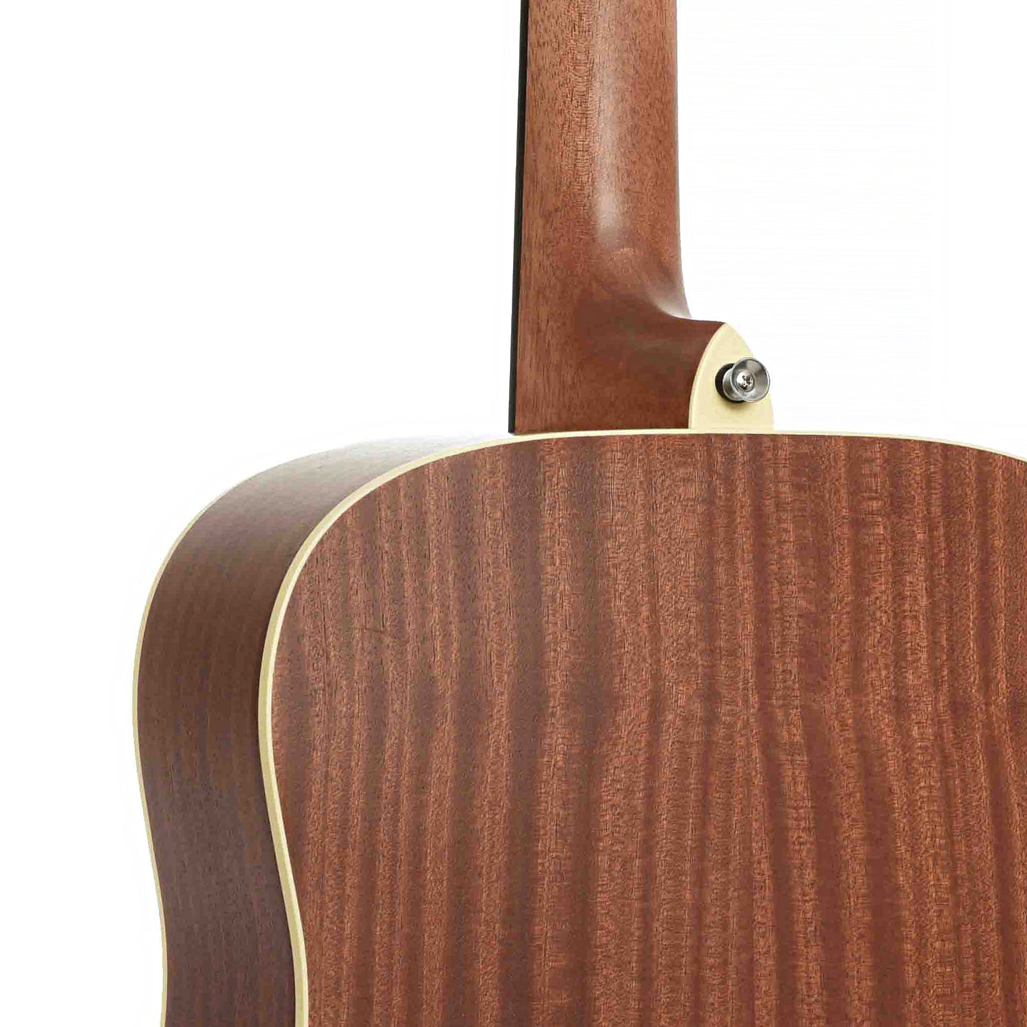 Heel of Alvarez RD26SB Sunburst Dreadnought Acoustic Guitar