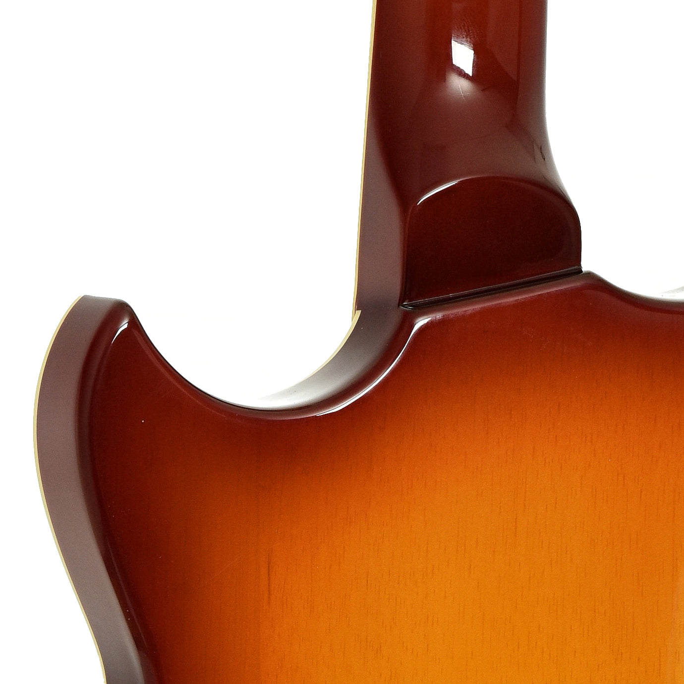 Neck joint of Reverend Sensai Electric Guitar