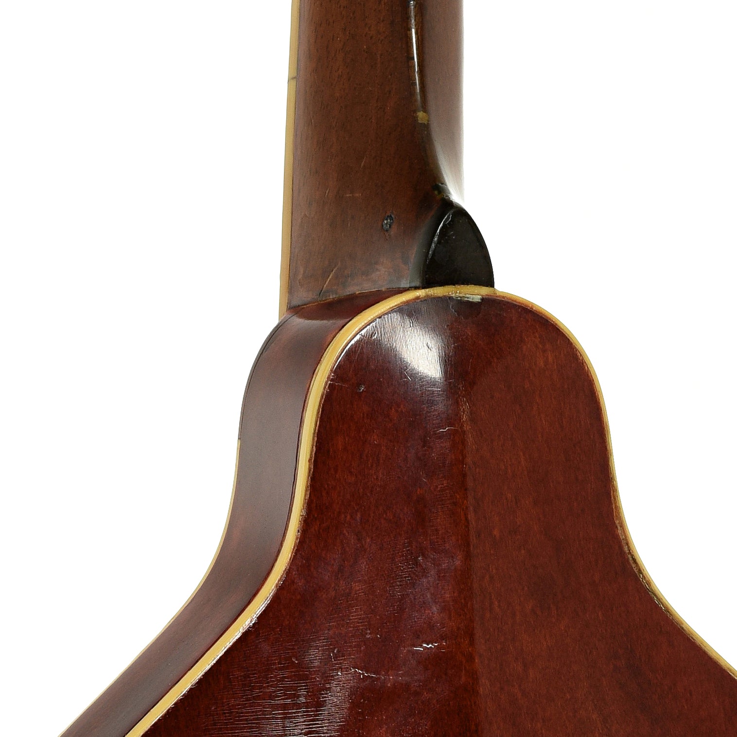 Neck joint of Gibson A-4 Mandolin