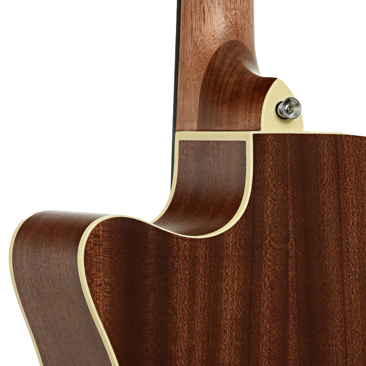 Neck joint of Alvarez Regent Series RF26CE Folk/OM Acoustic-Electric Guitar