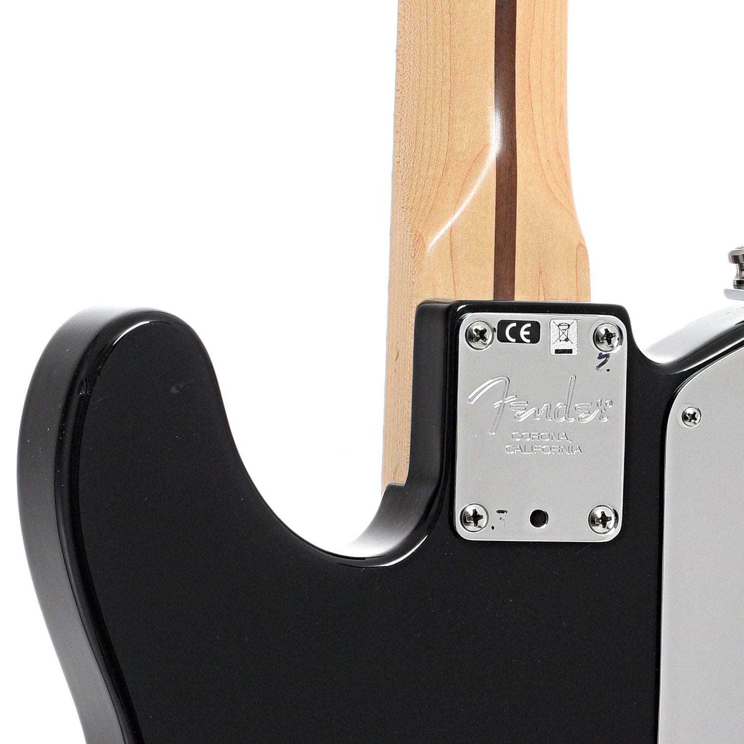 Neck joint of Fender American Nashville Telecaster w/ B-Bender (2013)