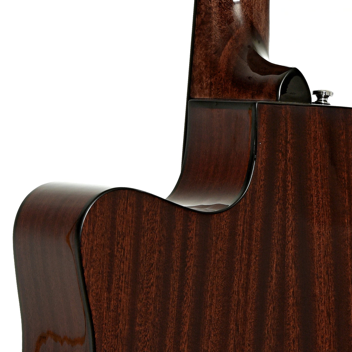 Neck joint of Fender CD-140SCE All-Mahogany Dreadnought Acoustic Guitar