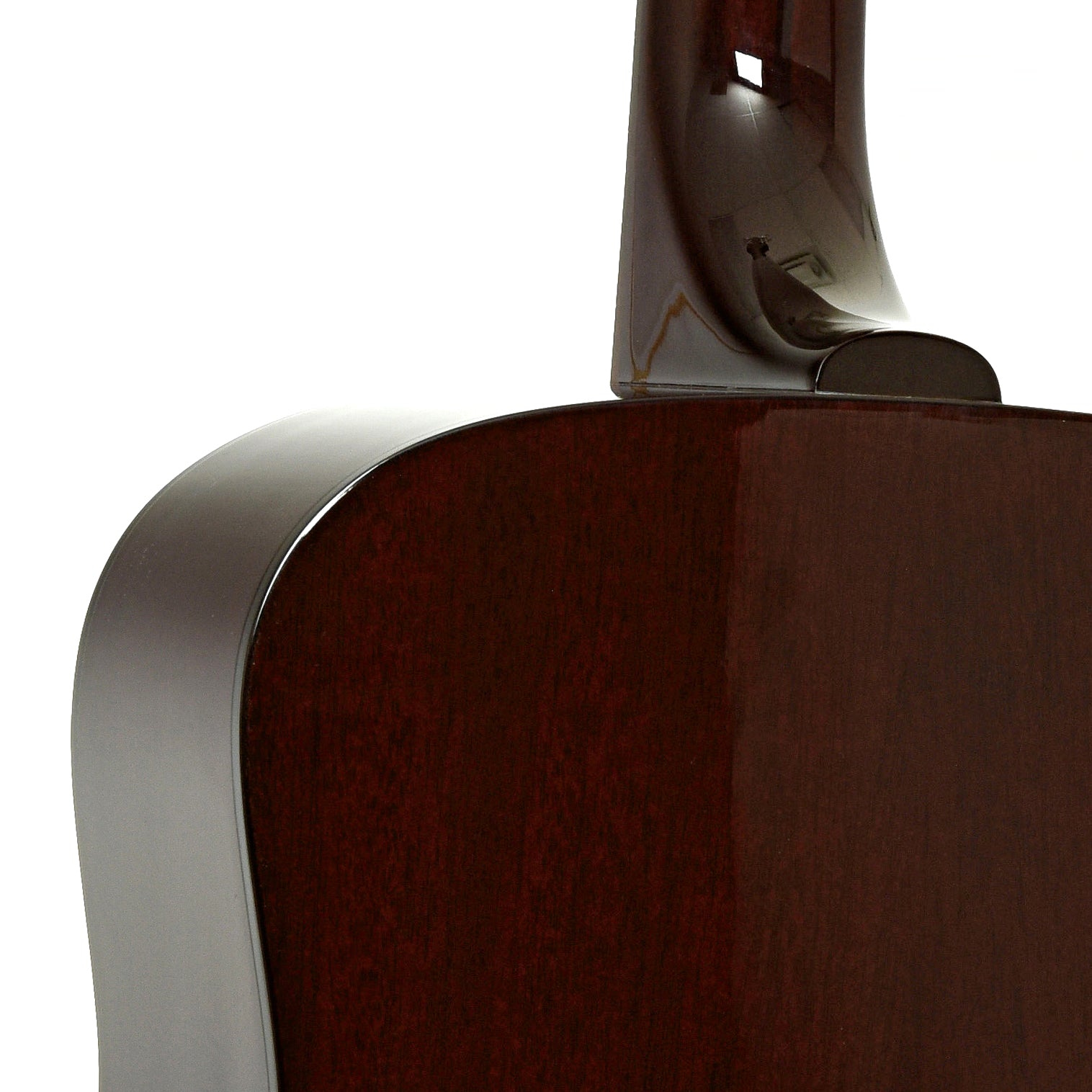 Neck joint of Guild USA D-40 Traditional Acoustic Guitar 