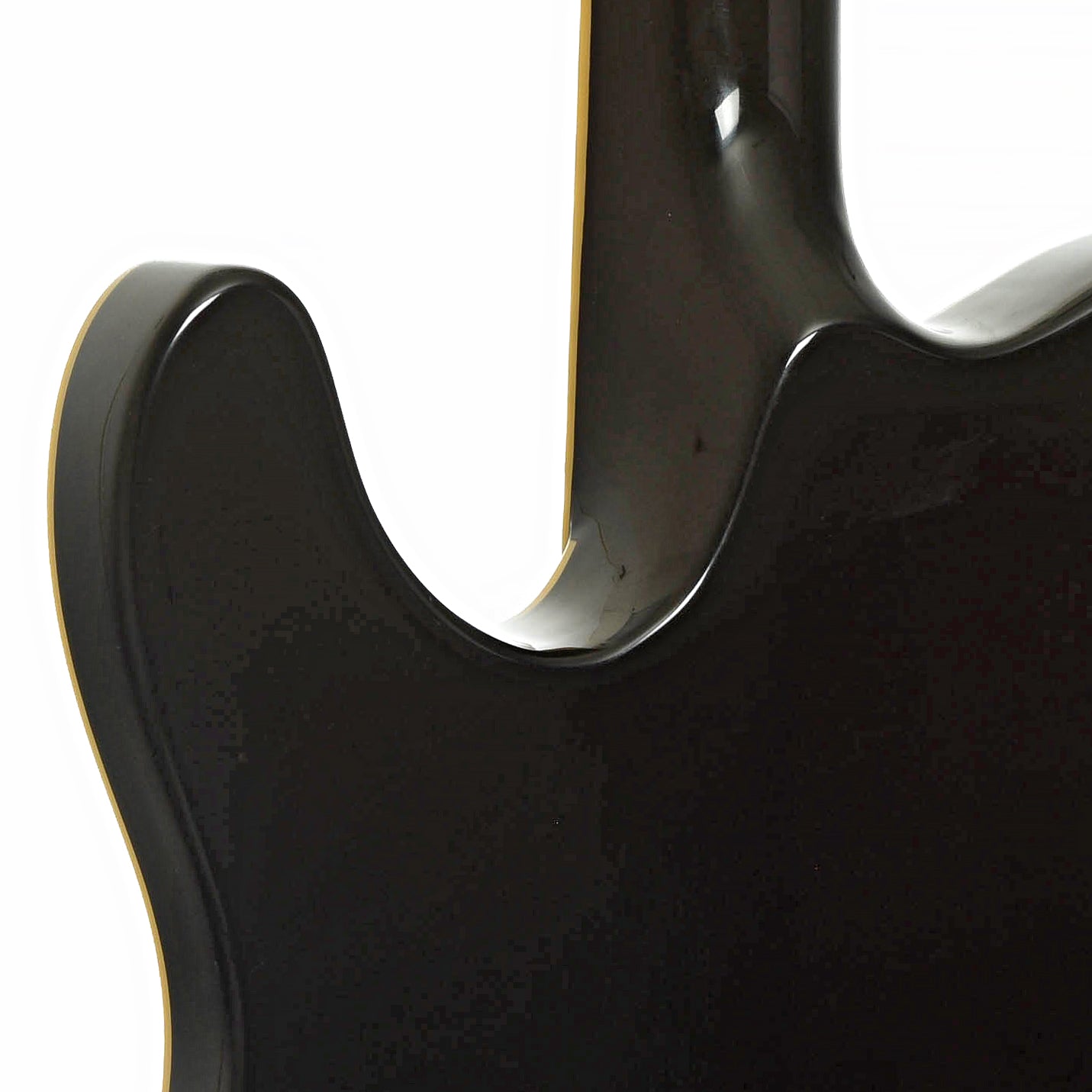 Neck joint of Fender Custom Telecaster FMT Electric Guitar