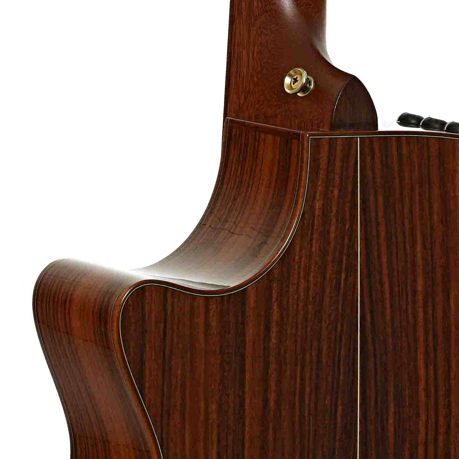 Neck joint of Taylor 712ce Acoustic-Electric Guitar 