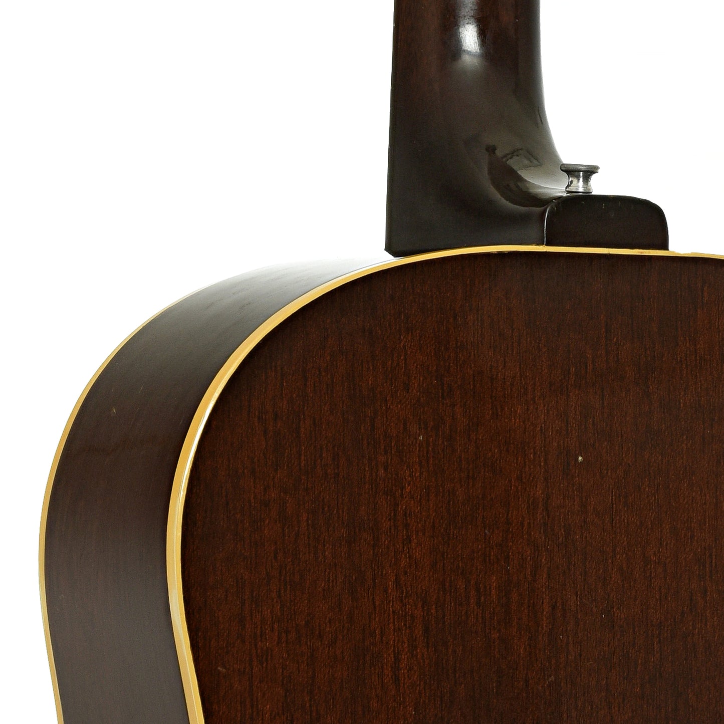 Neck joint of Gibson J-50 ADJ Acoustic Guitar