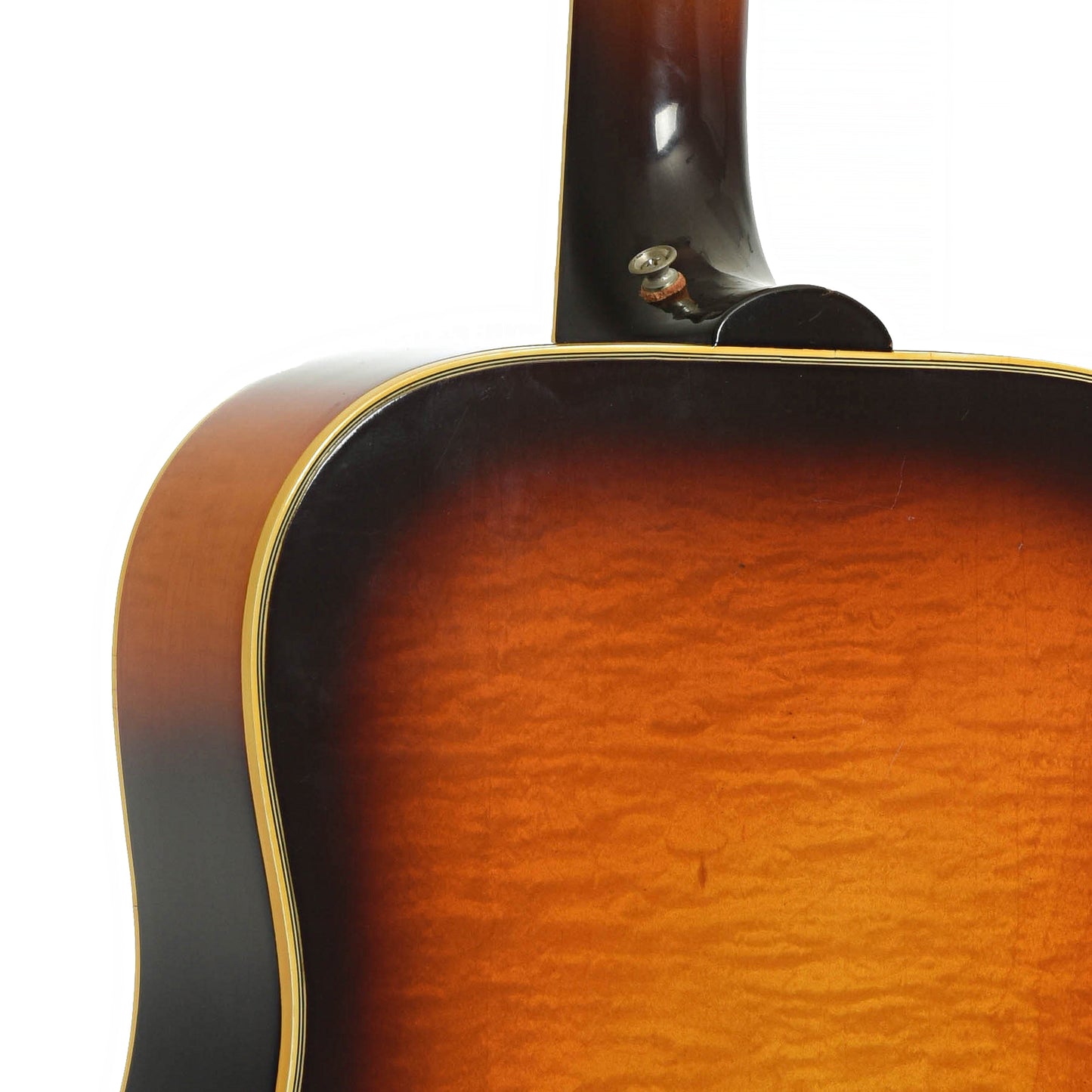 Neck joint of Epiphone FT110 Frontier Acoustic Guitar 
