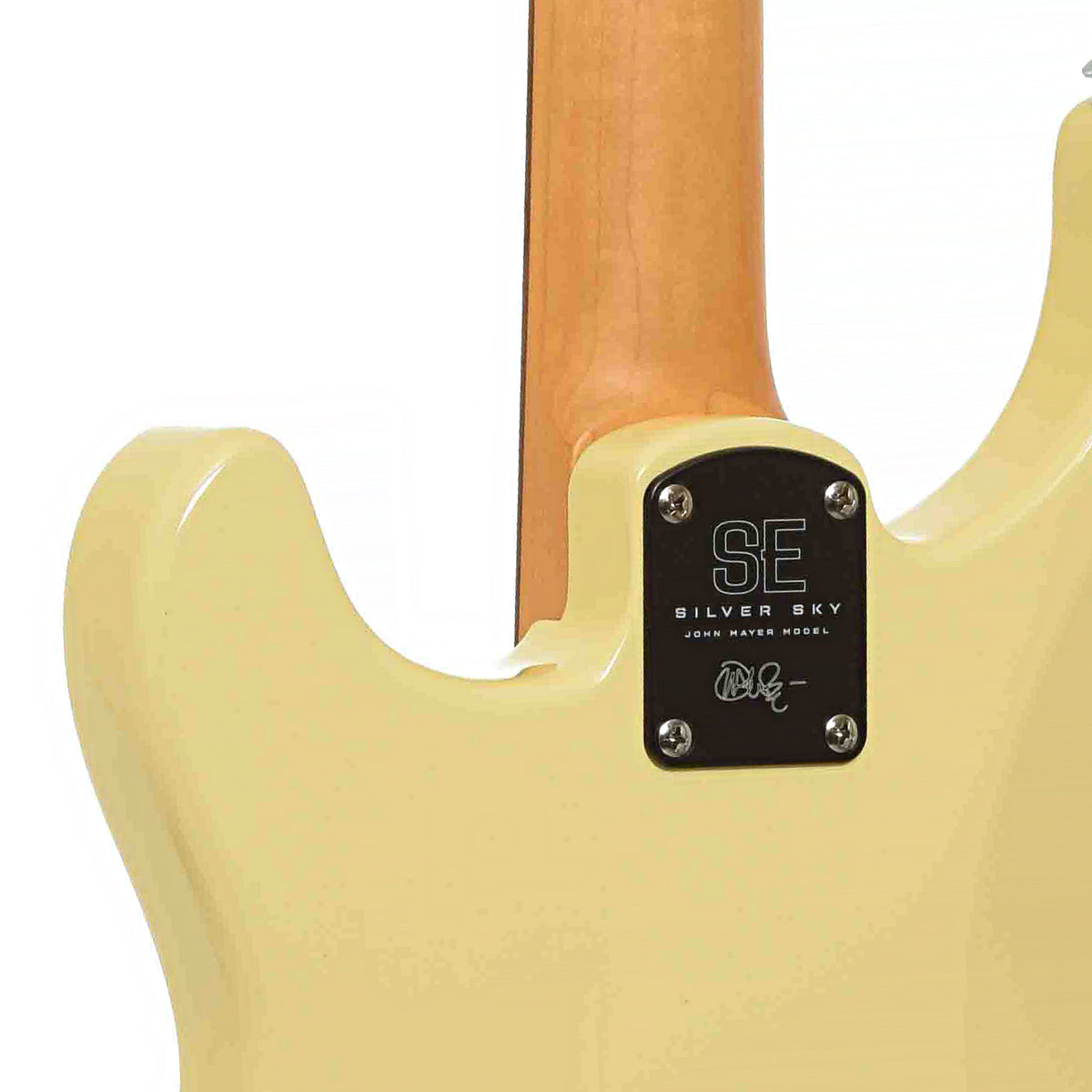 Neck joint of PRS SE Silver Sky John Mayer