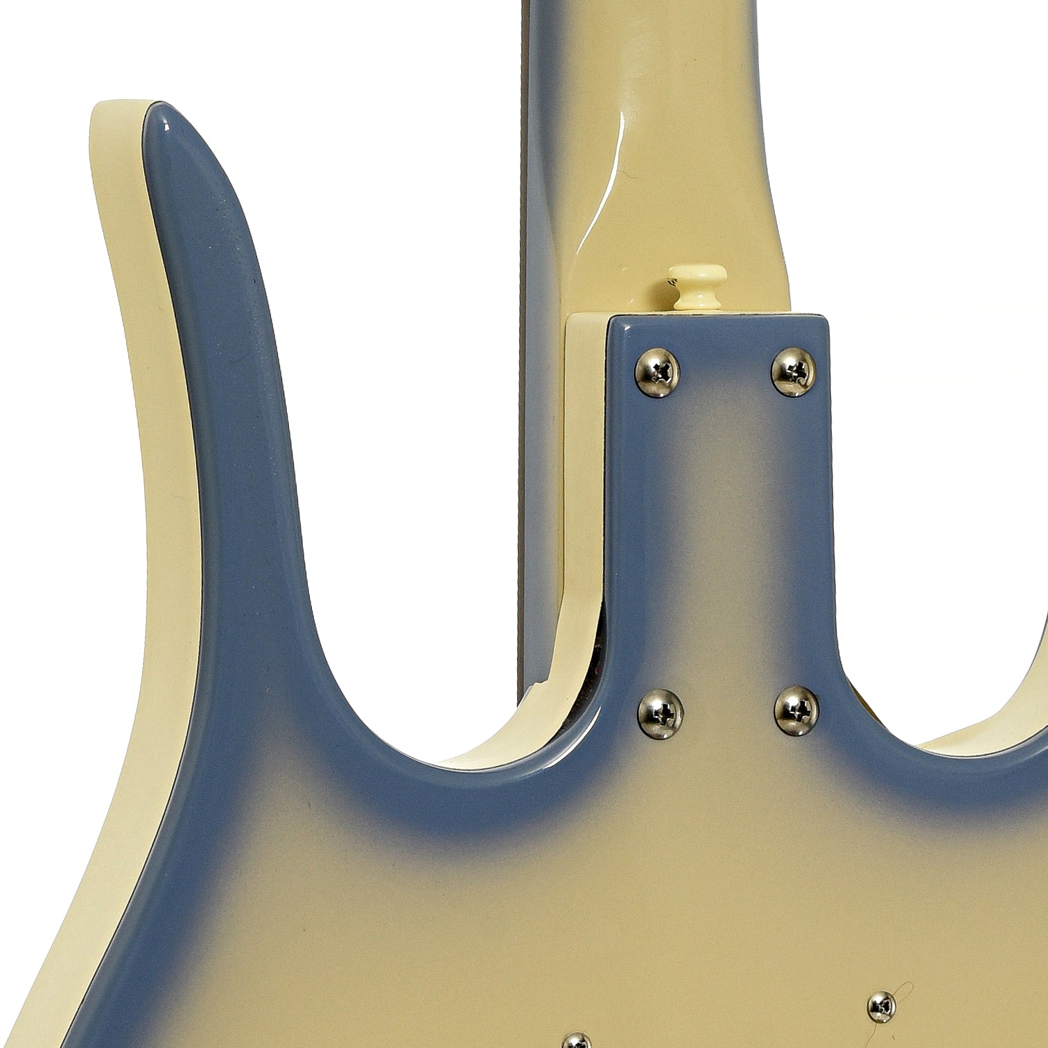 Neck joint of Danelectro Longhorn Electric Bass
