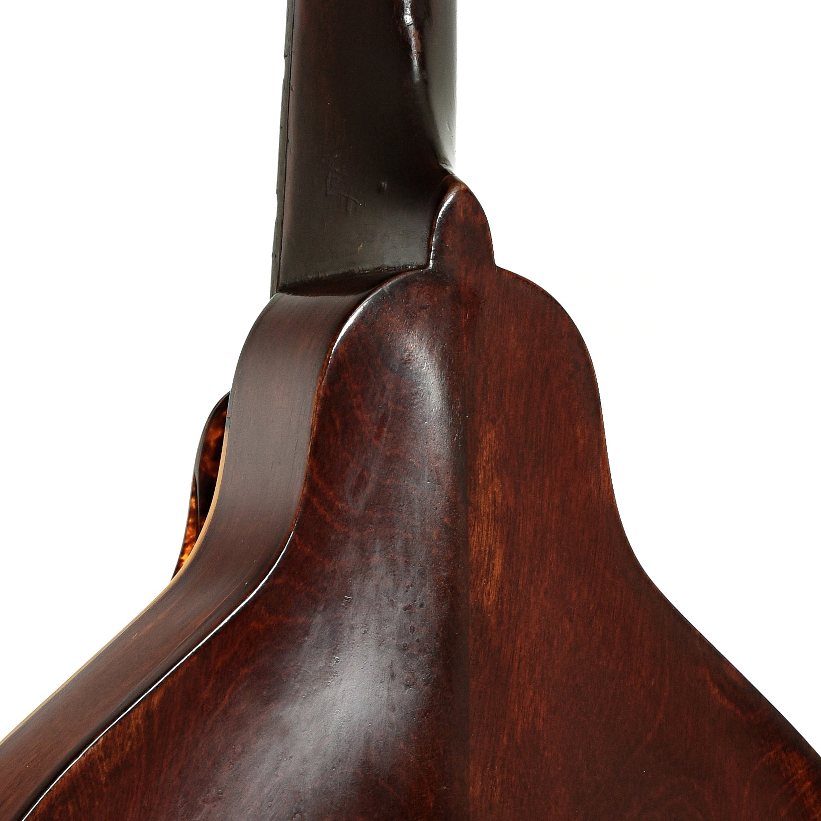 Neck joint of Gibson A Mandolin