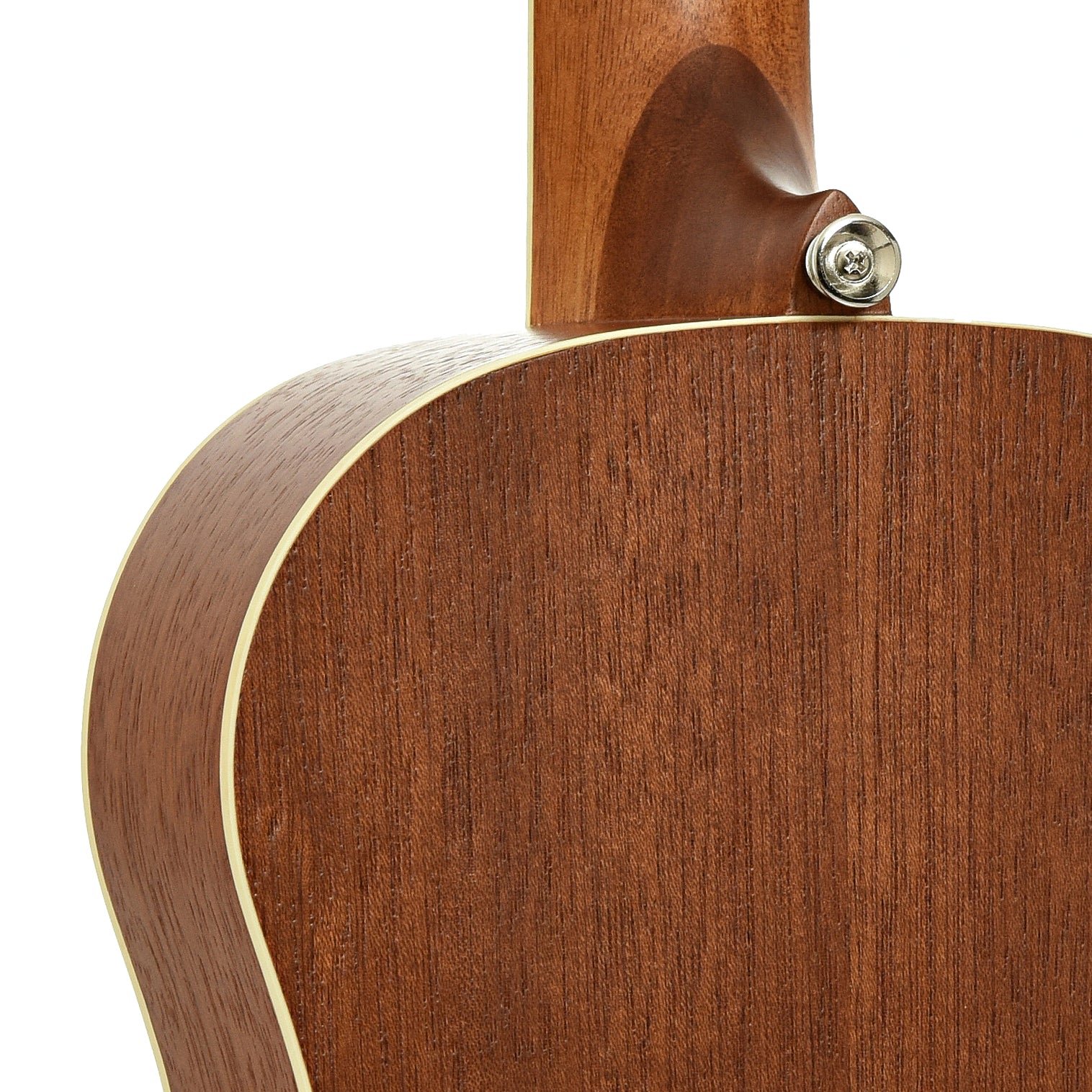 Neck joint of Lanikai MA-B Mahogany Baritone Ukulele 