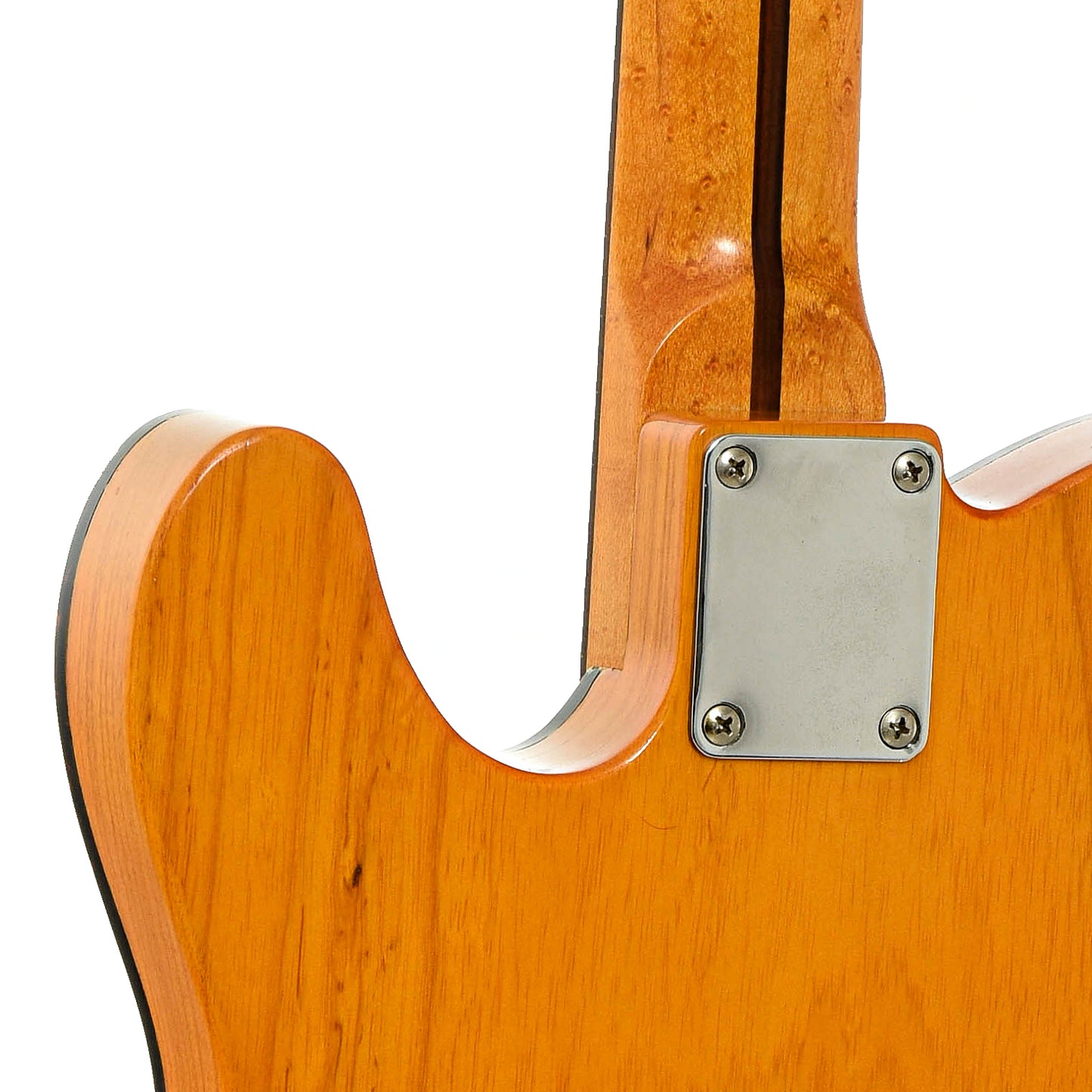 Neck joint of Wagner Snakeskin T Electric Guitar