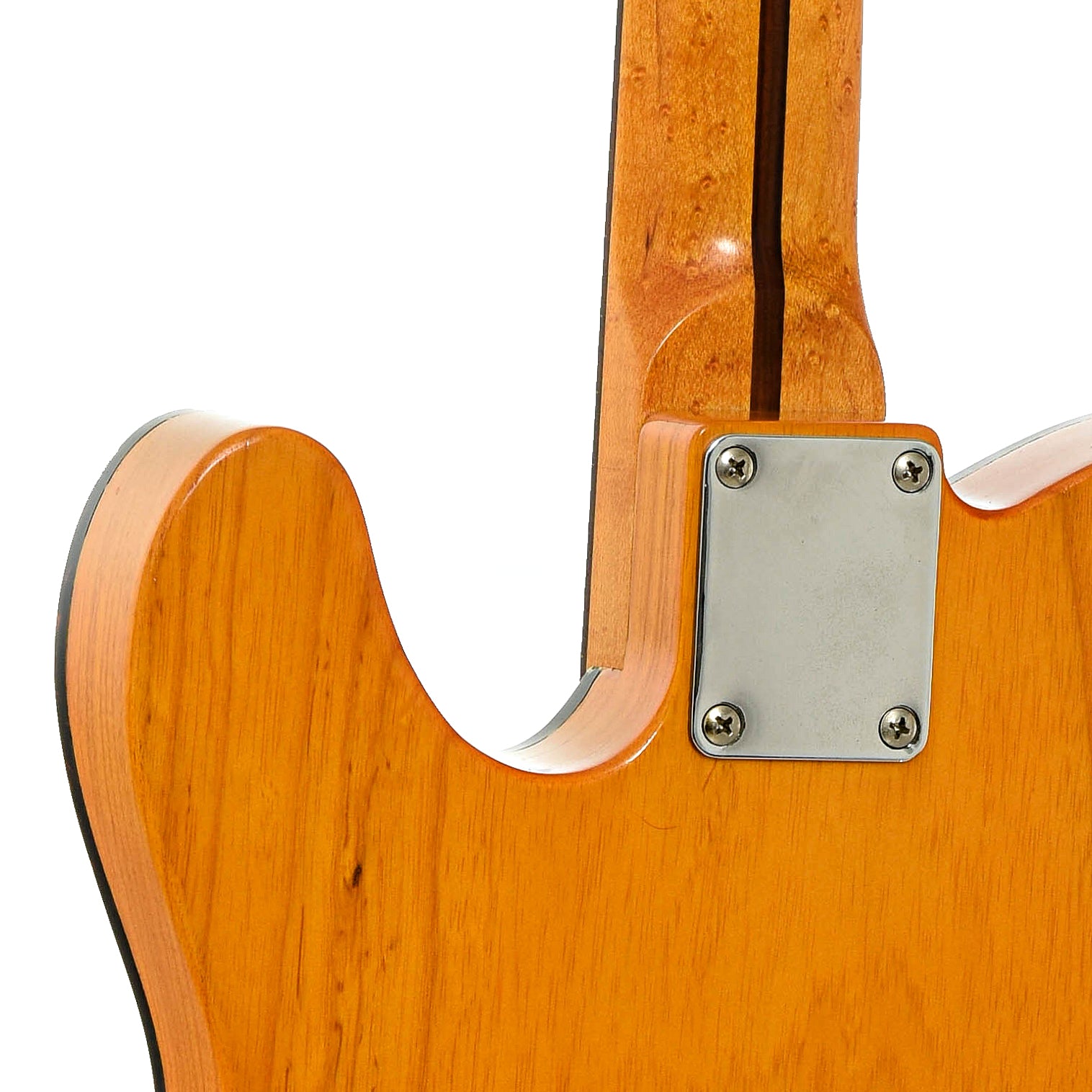 Neck joint of Wagner Snakeskin T Electric Guitar