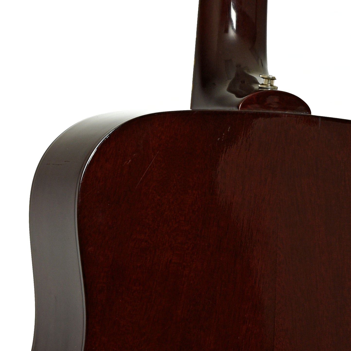 Neck joint of Guild D-40 Acoustic Guitar