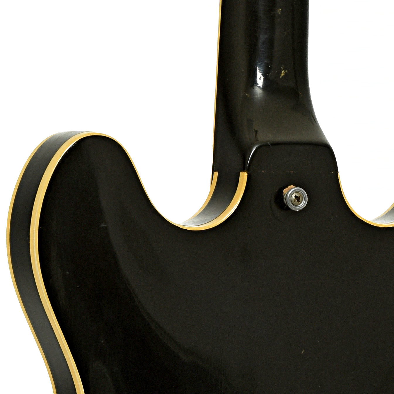 Neck joint of Gibson ES-335 Hollowbody Electric Guitar 