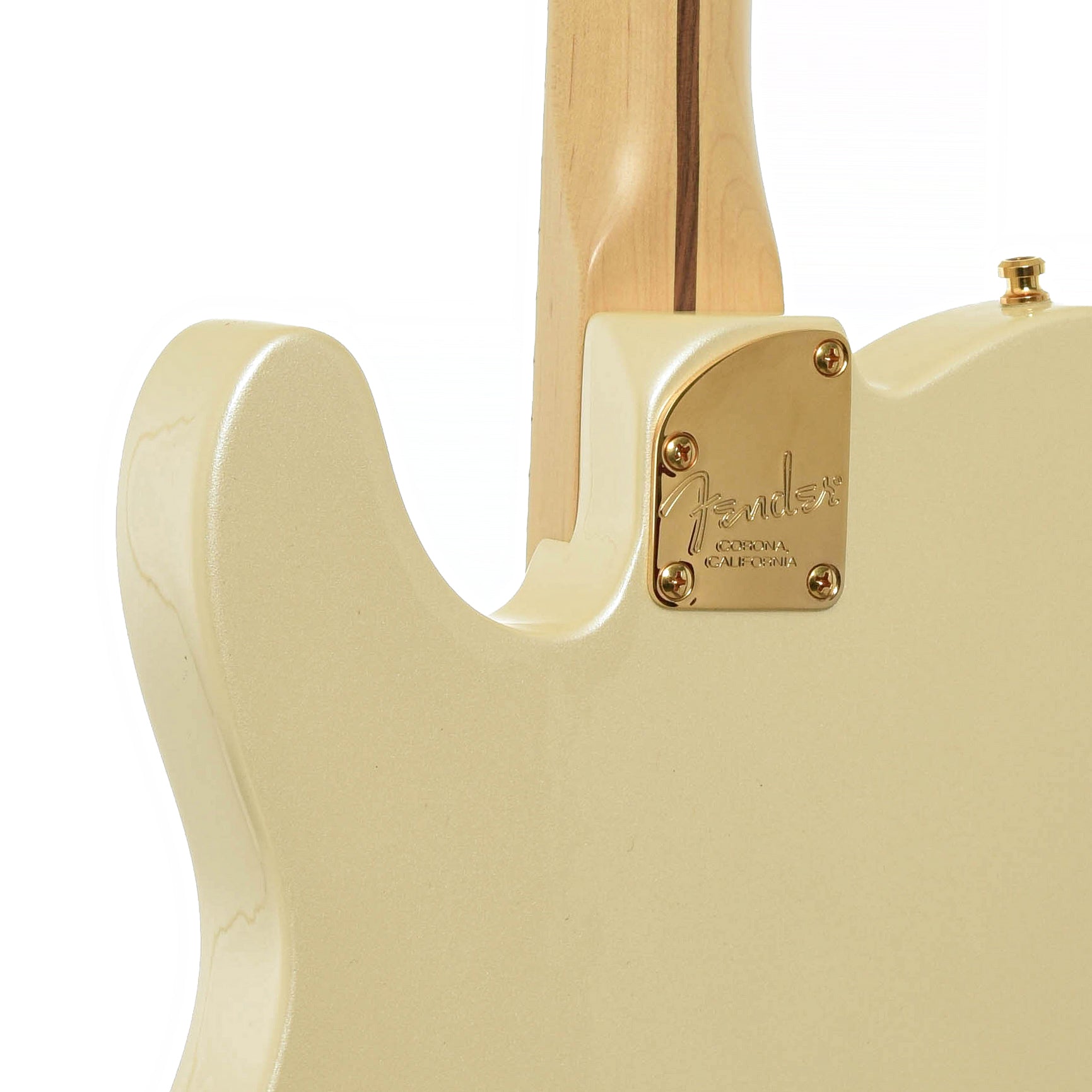 Neck joint of Fender James Burton Telecaster Electric Guitar 