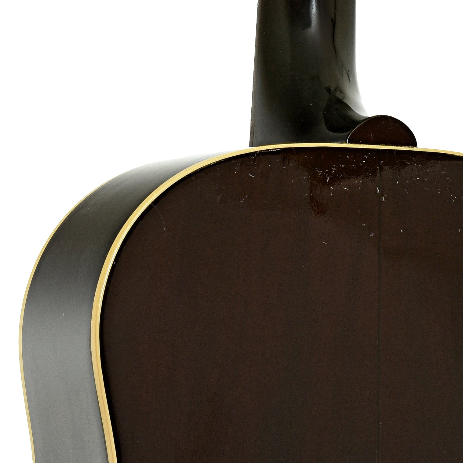 Neck joint of Gibson J-45 Acoustic Guitar