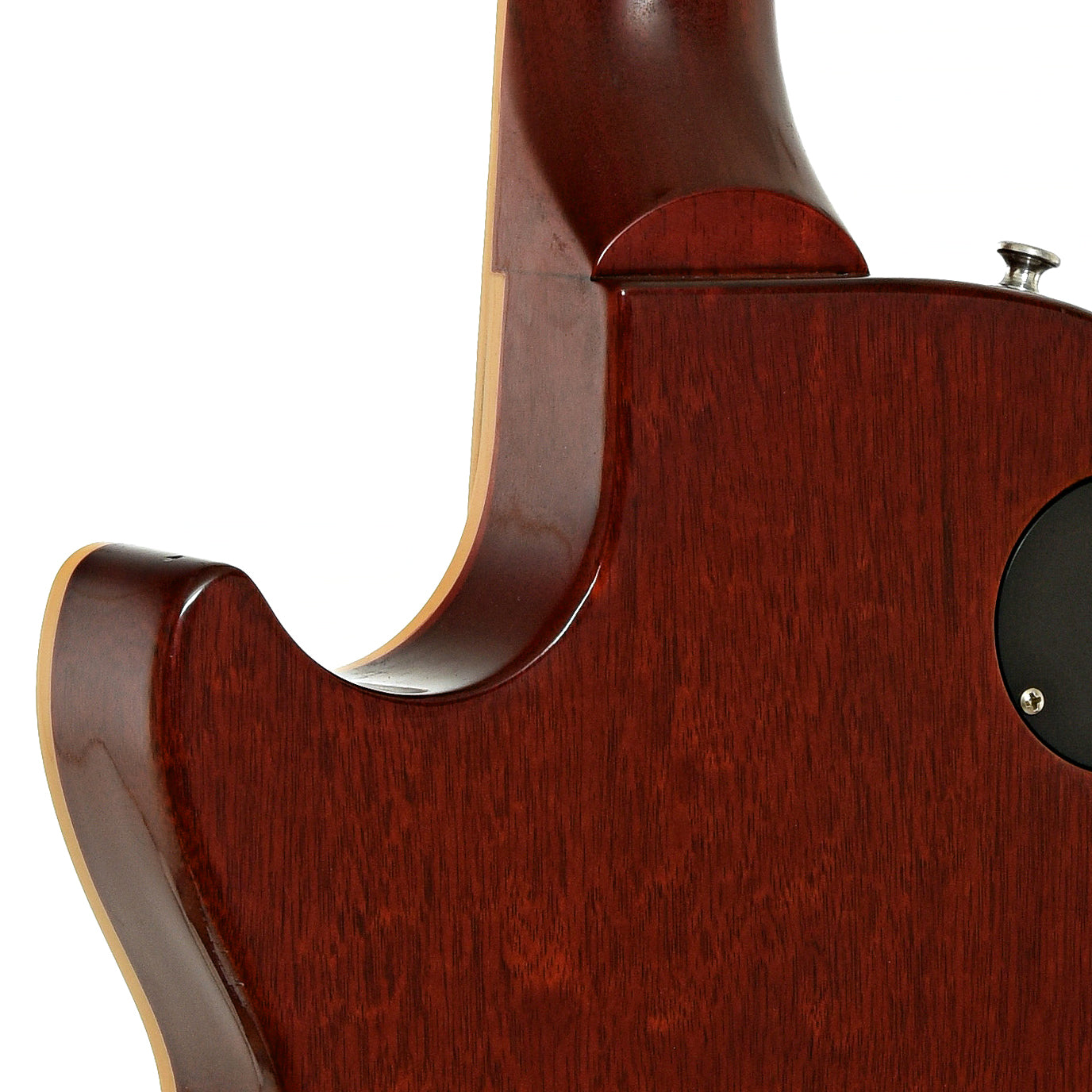 Neck joint of Gibson Les Paul Classic Antique Electric Guitar