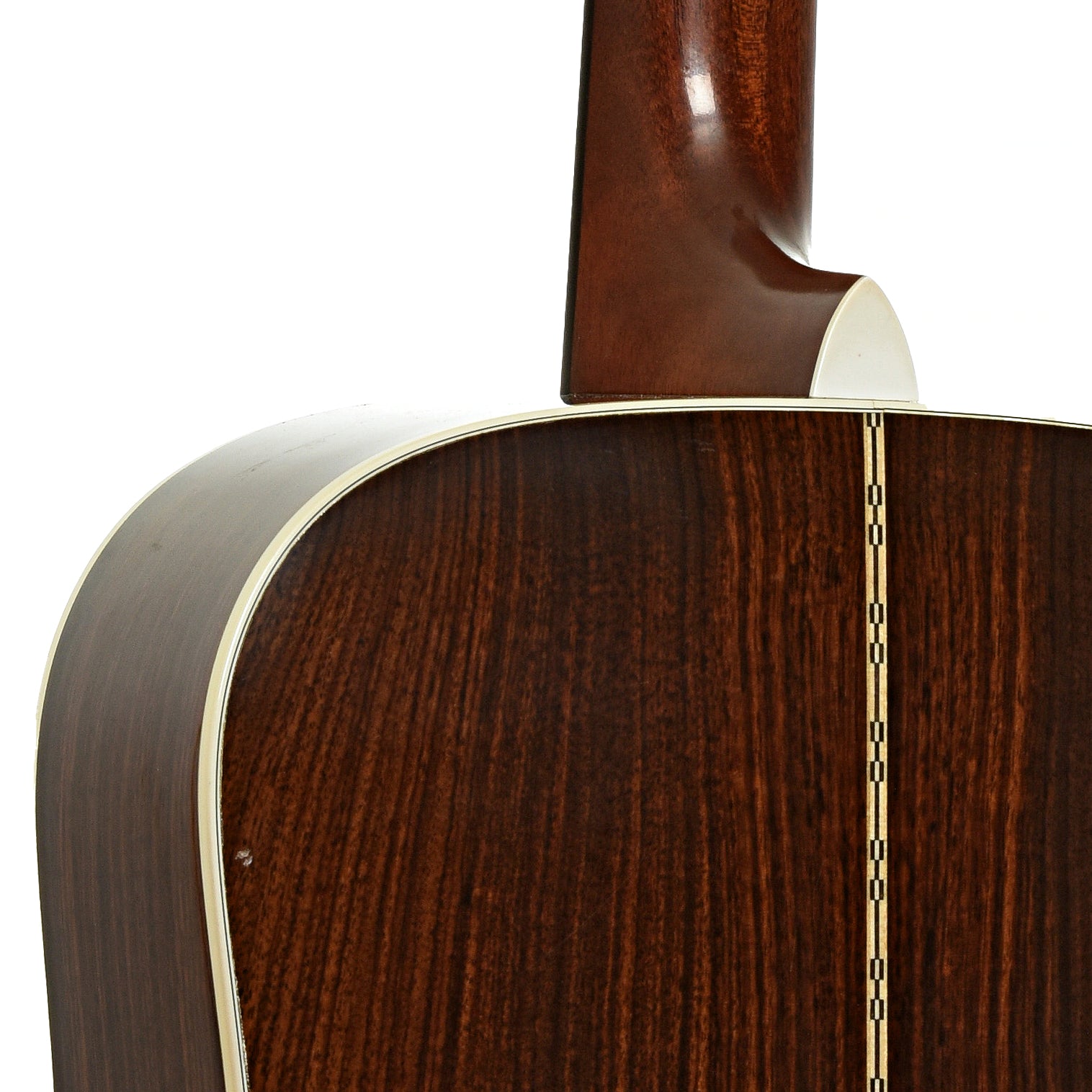 Neck joint of Martin D-28 Acoustic Guitar 