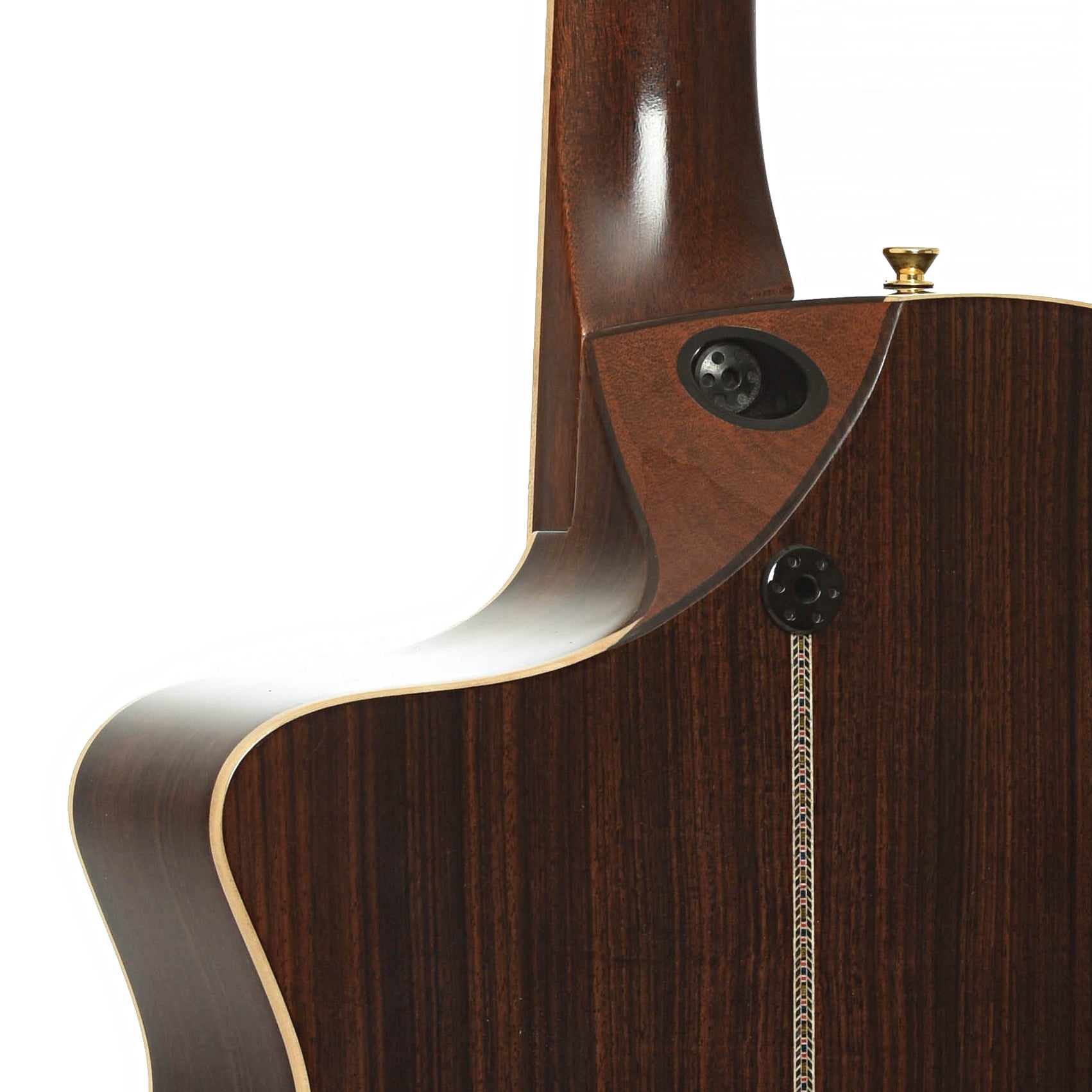 Neck joint of Martin Custom SC Cutaway Acoustic-Electric Guitar 