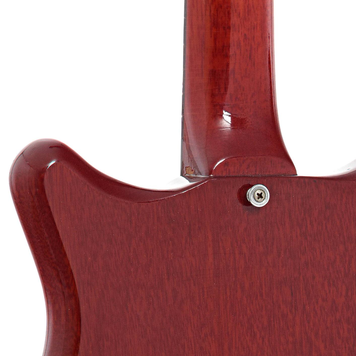 Neck joint of Epiphone Wilshire Electric Guitar (1964)