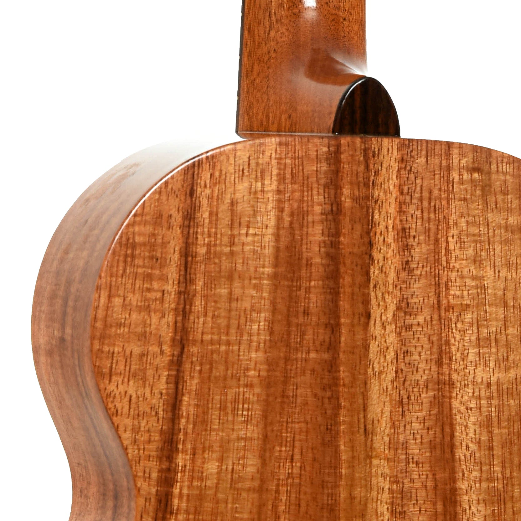 Neck joint of Kamaka HF-4 100th Anniversary Baritone Ukulele