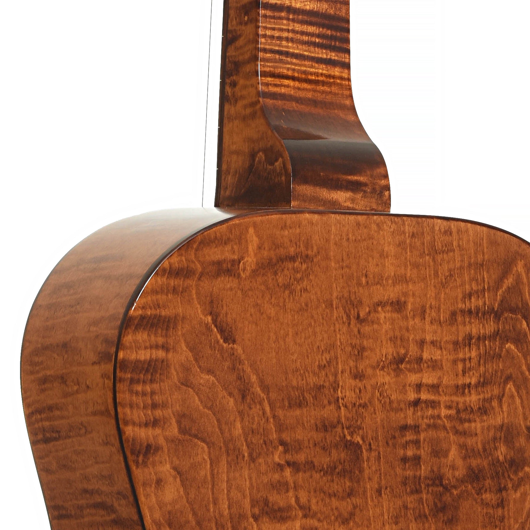 Neck joint of Dobro Hound Dog Squareneck Resonator Guitar