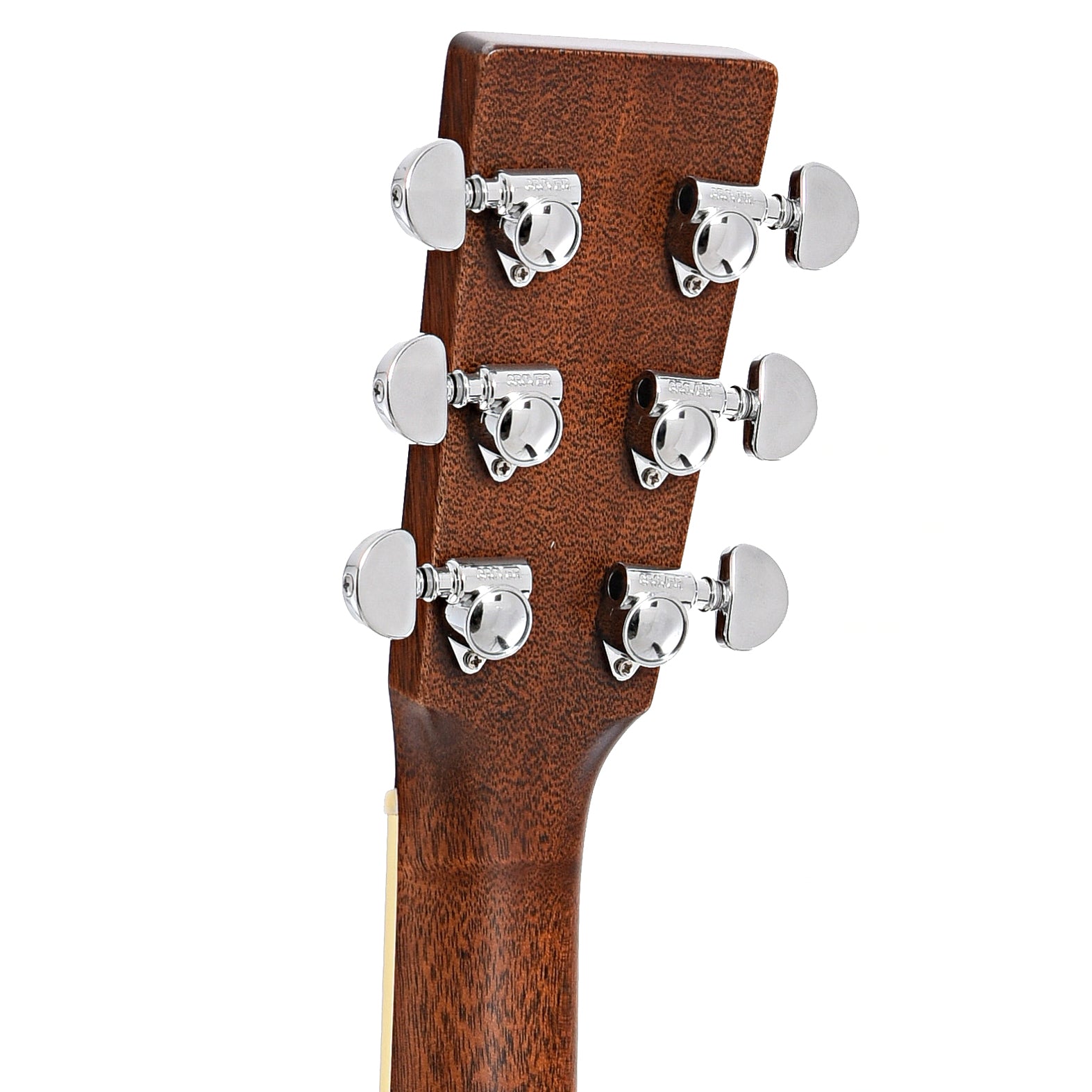 Back headstock of Martin D-35 Guitar