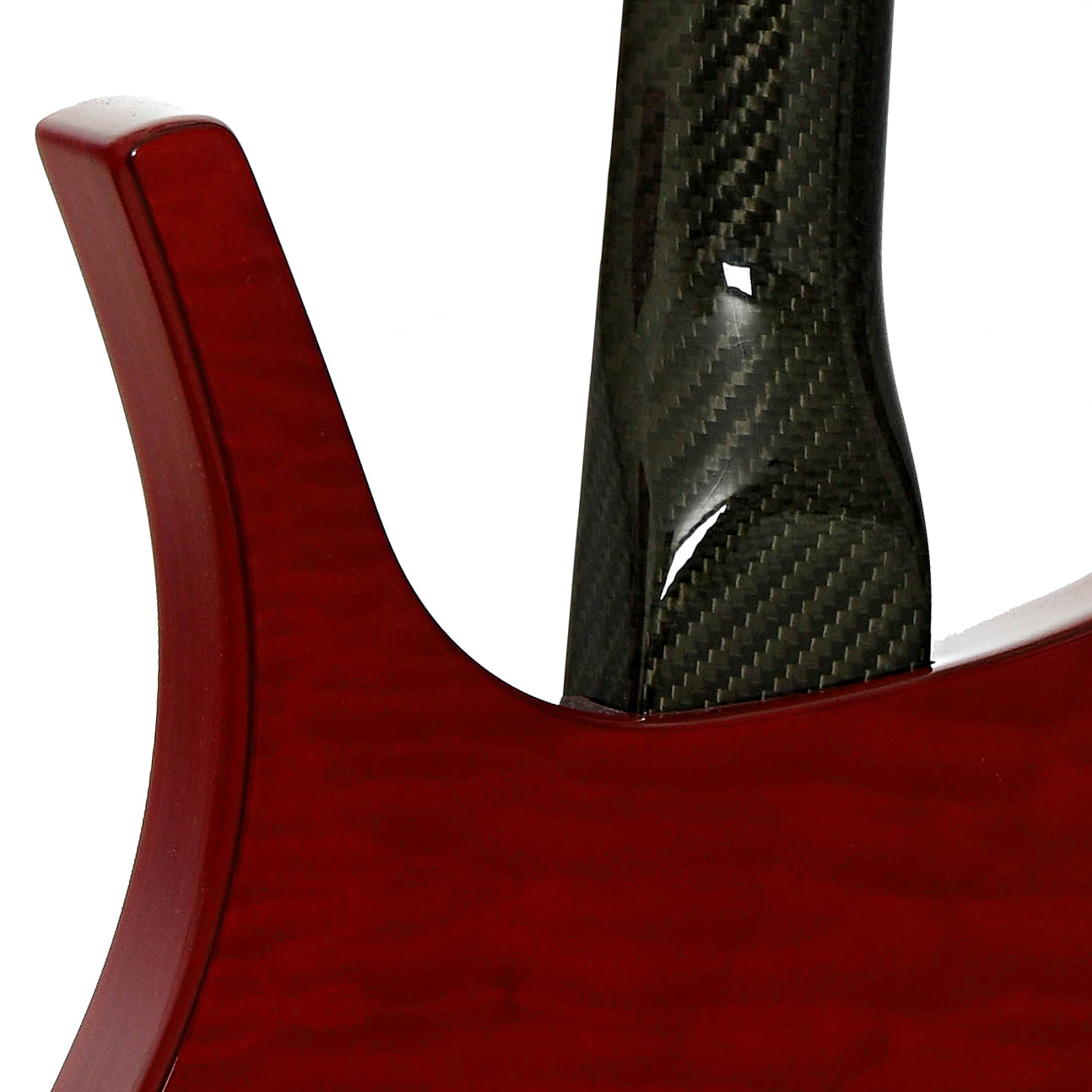 Neck joint of Parker Fly FB-4 Electric Bass