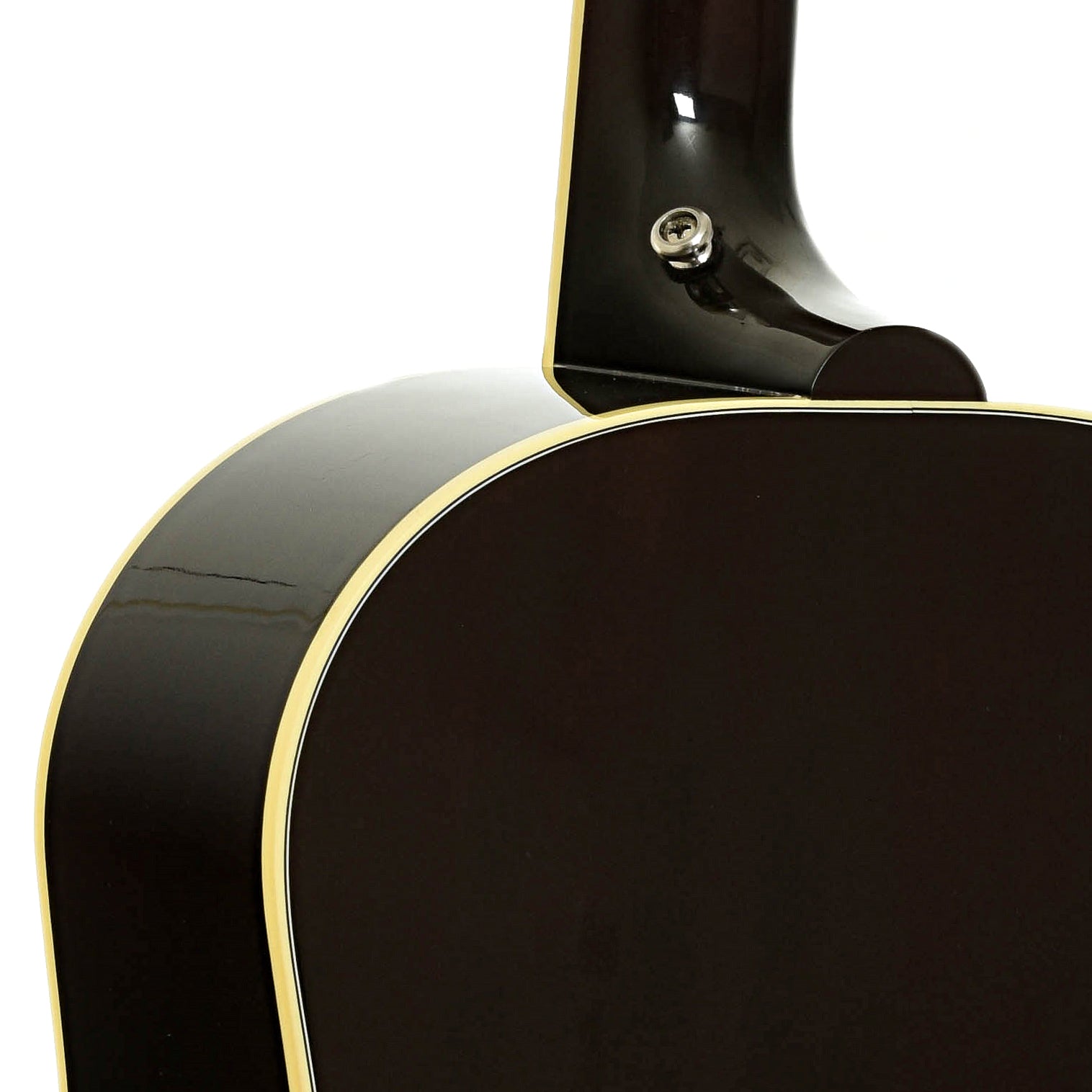 Neck joint of Gibson Southern Jumbo Acoustic Guitar