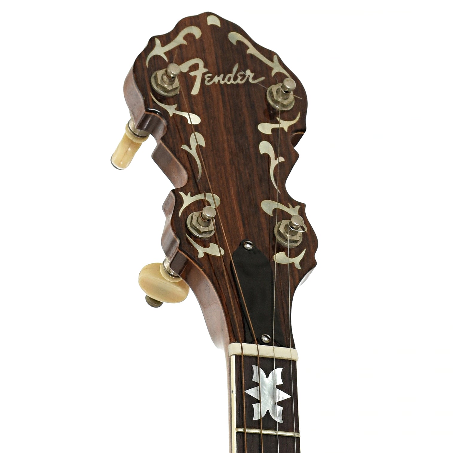 Headstock of Fender Artist Tenor Banjo