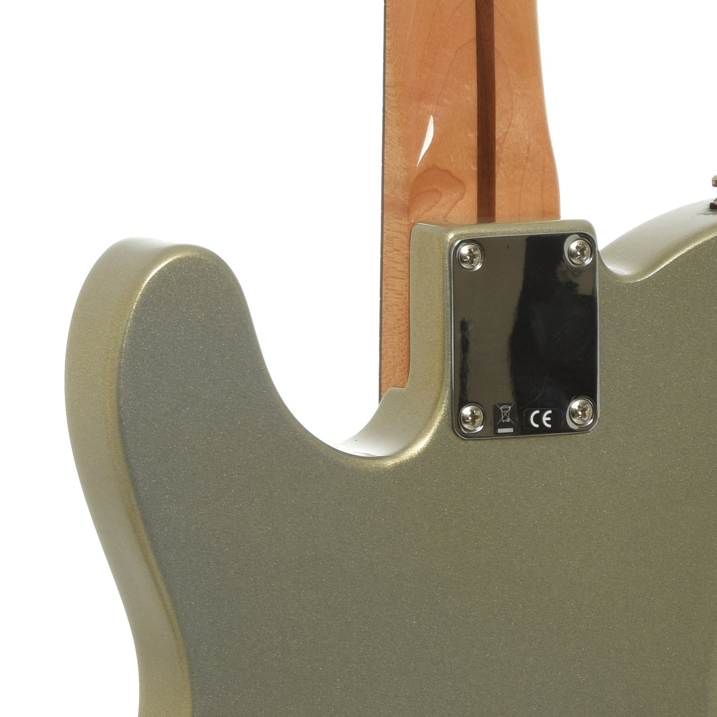 Neck joint of Fender Blacktop Baritone Telecaster Electric Guitar 