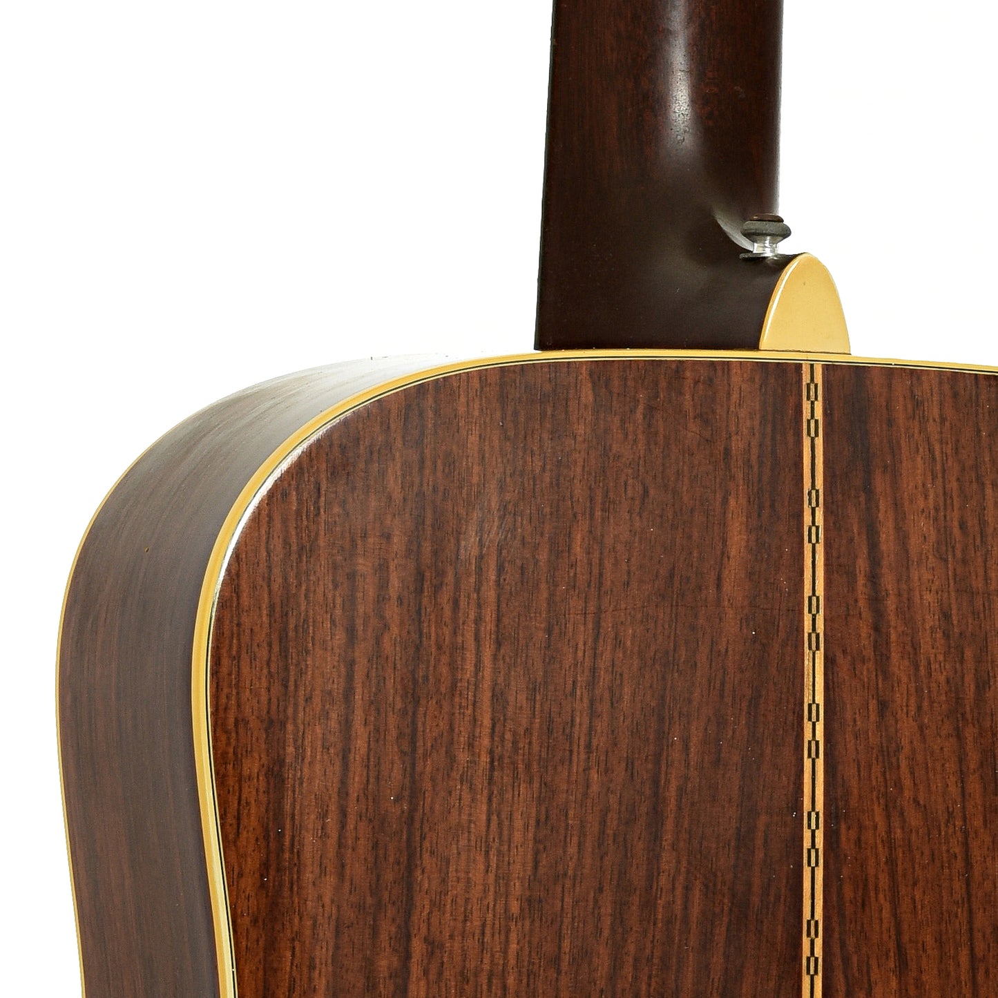 Neck joint of Martin D-12-28 12-String Acoustic Guitar