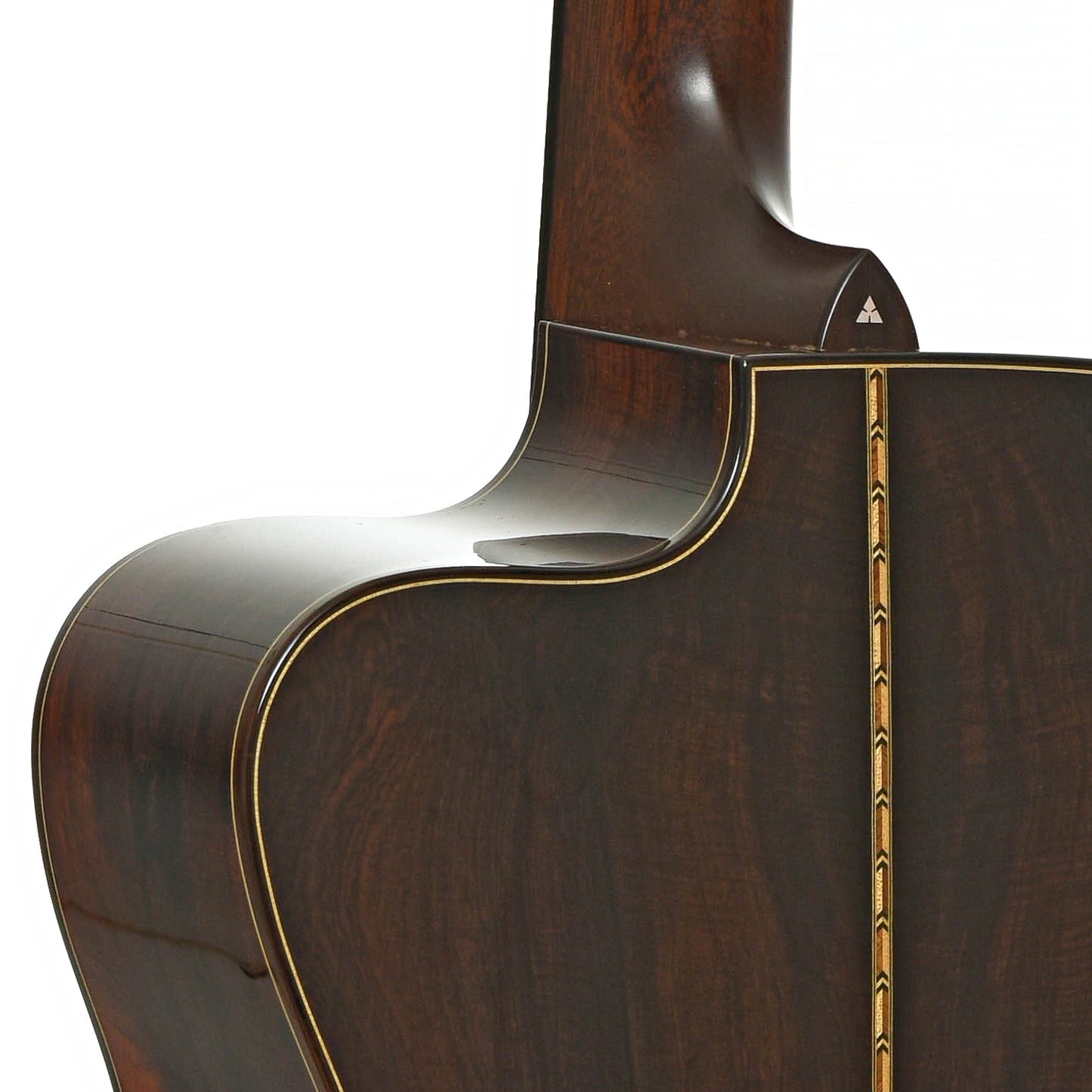 Neck joint of Bourgeois The Soloist OMC Acoustic Guitar 