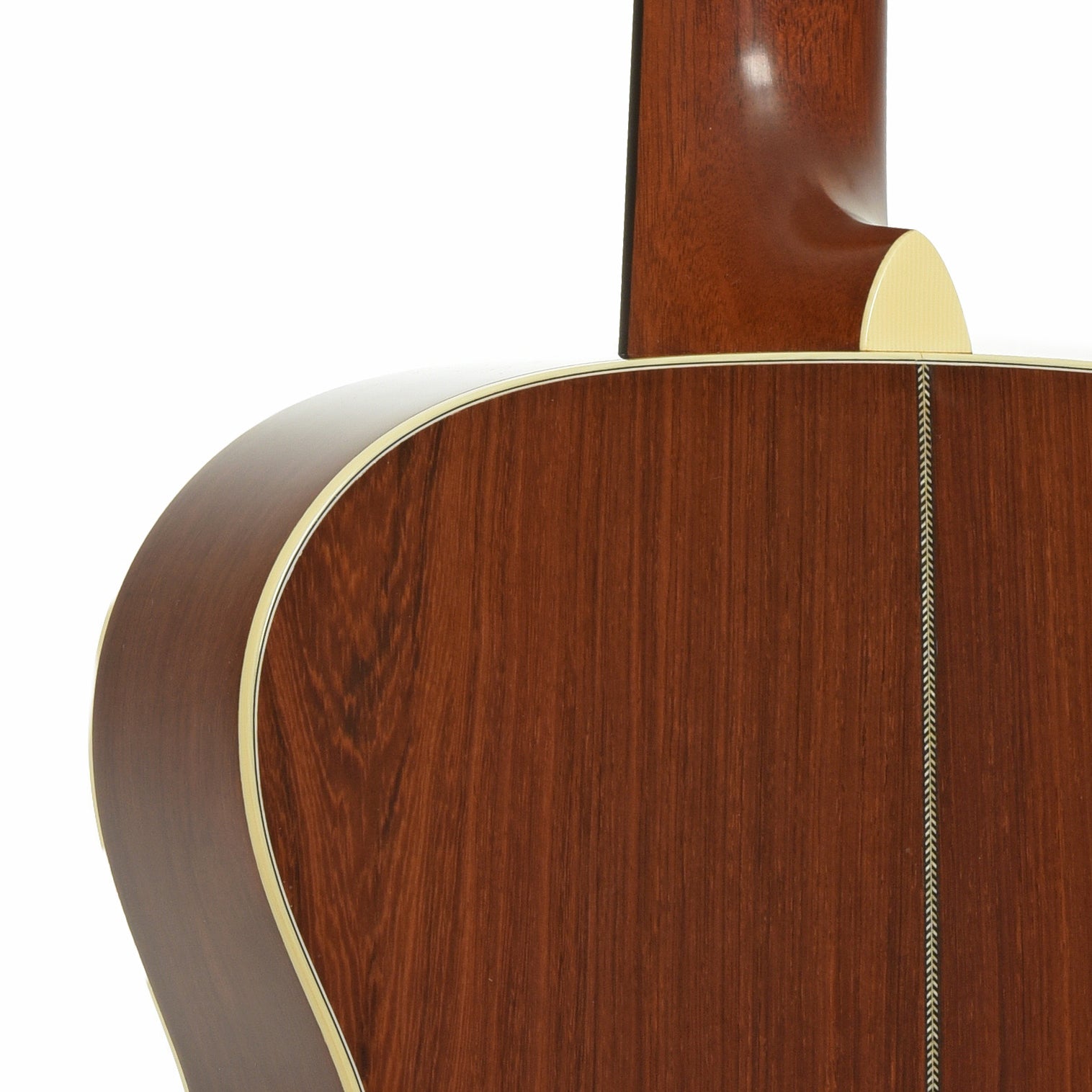 Neck joint of Martin OMM John Renbourn Model Acoustic Guitar