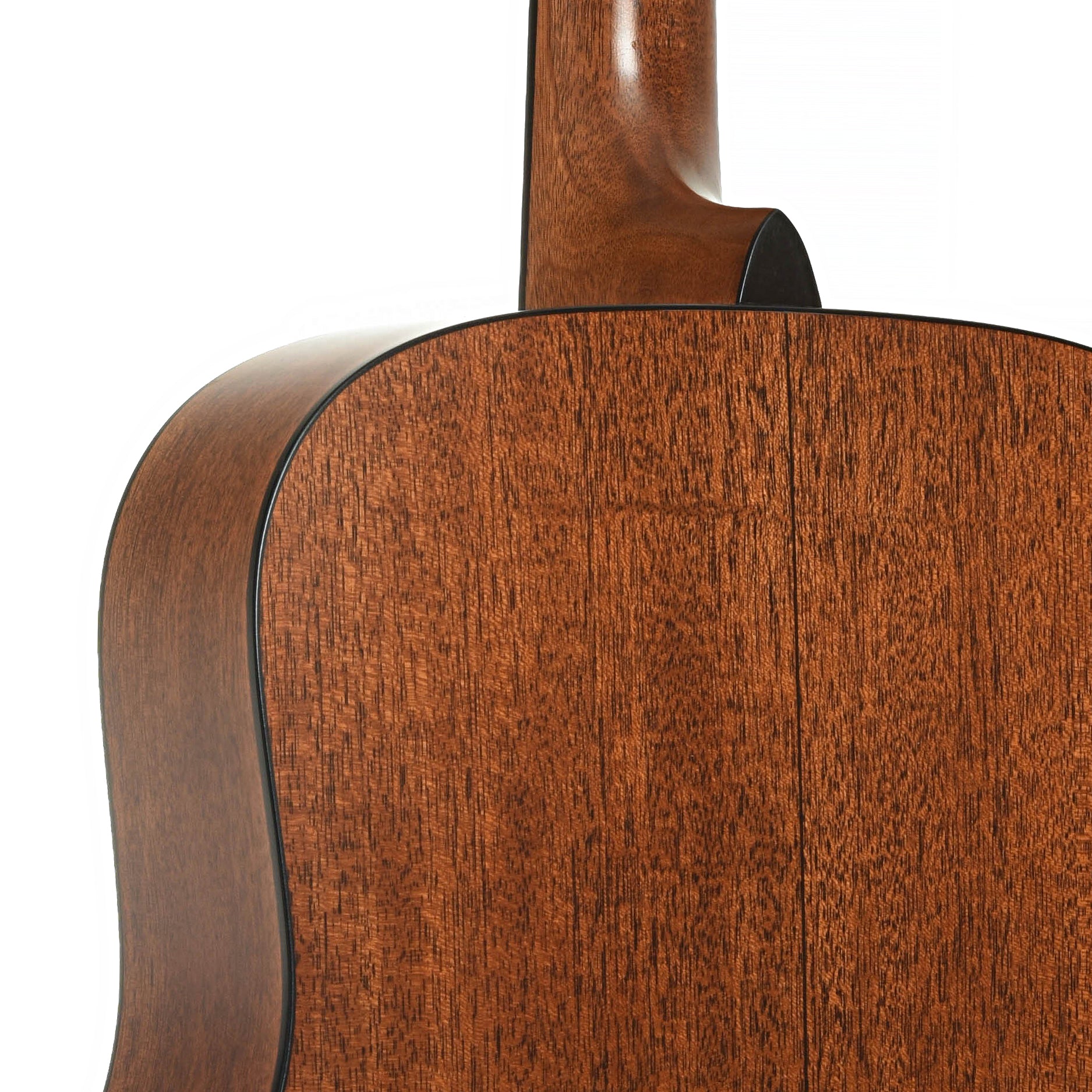 Neck joint of Martin Custom Shop D-18 Short Scale Acoustic Guitar