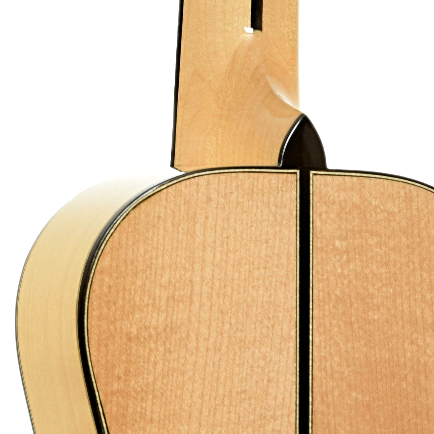 Neck joint of Pono MPTSH Tenor Ukulele