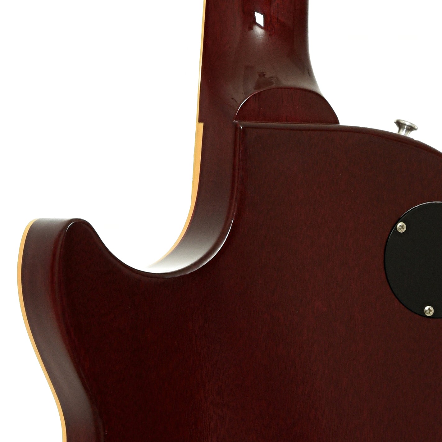 Neck joint of Gibson Custom Shop Slash Signature Snakepit Les Paul Electric Guitar