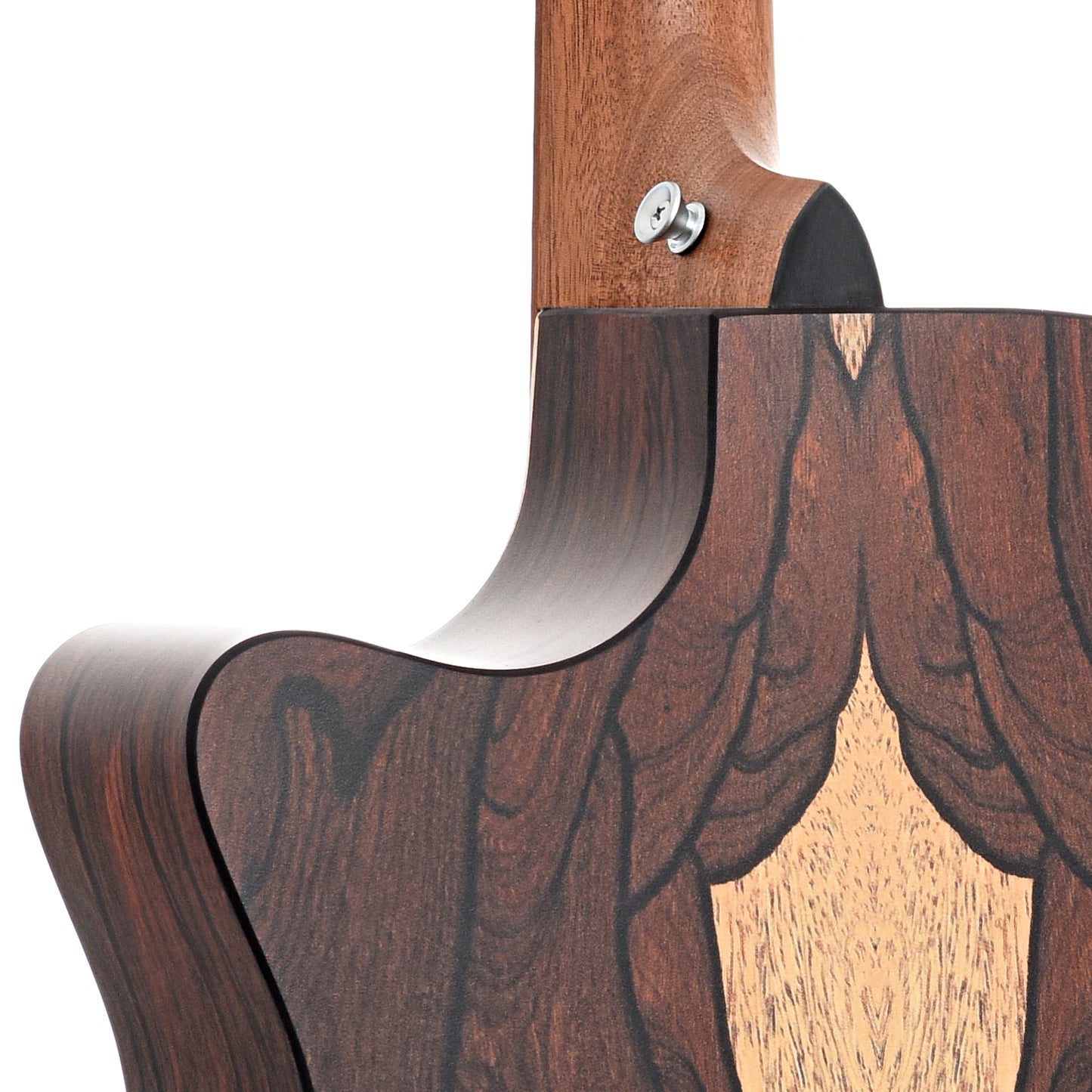 Heel of Martin GPC-X2E Cocobolo Acoustic Guitar