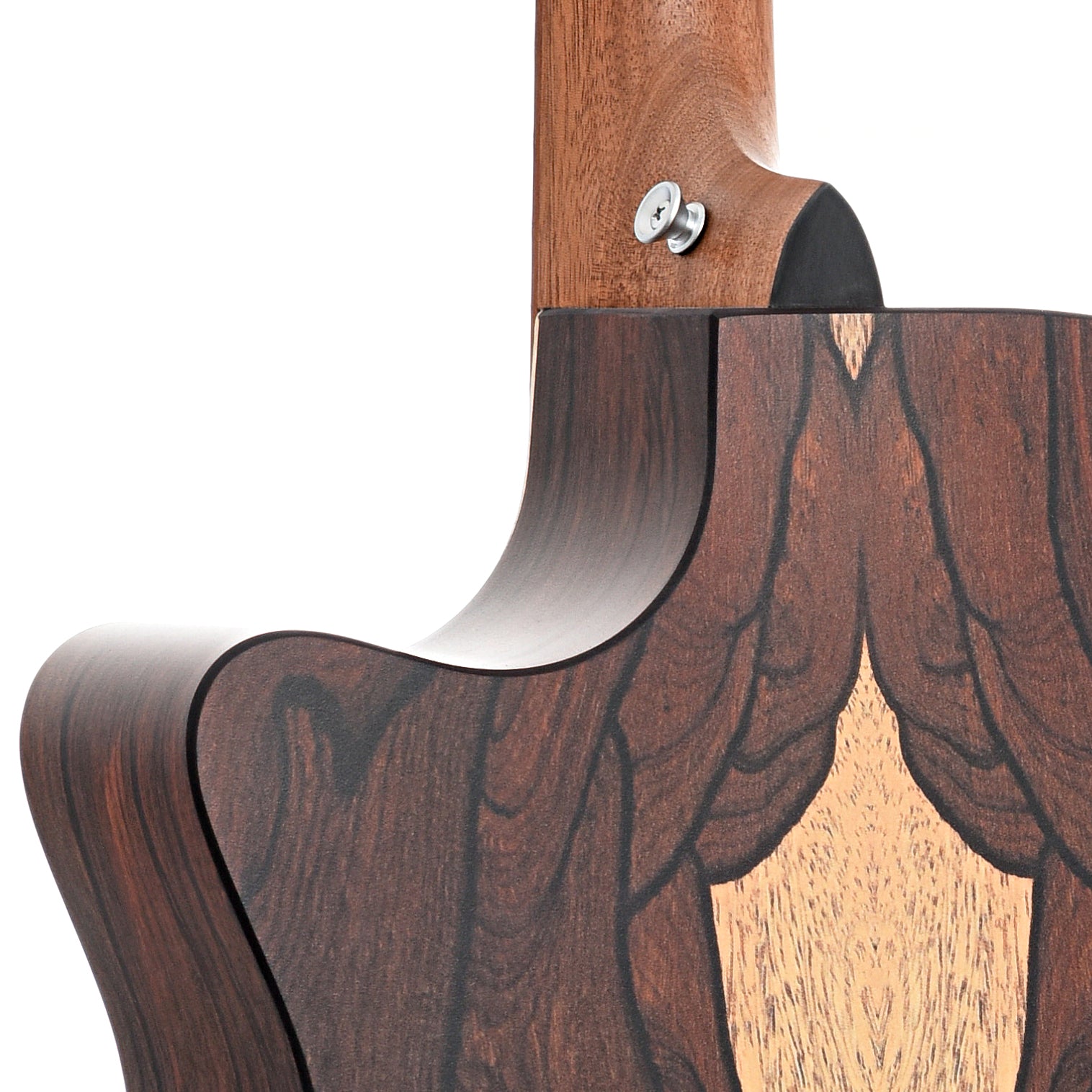 Heel of Martin GPC-X2E Cocobolo Acoustic Guitar