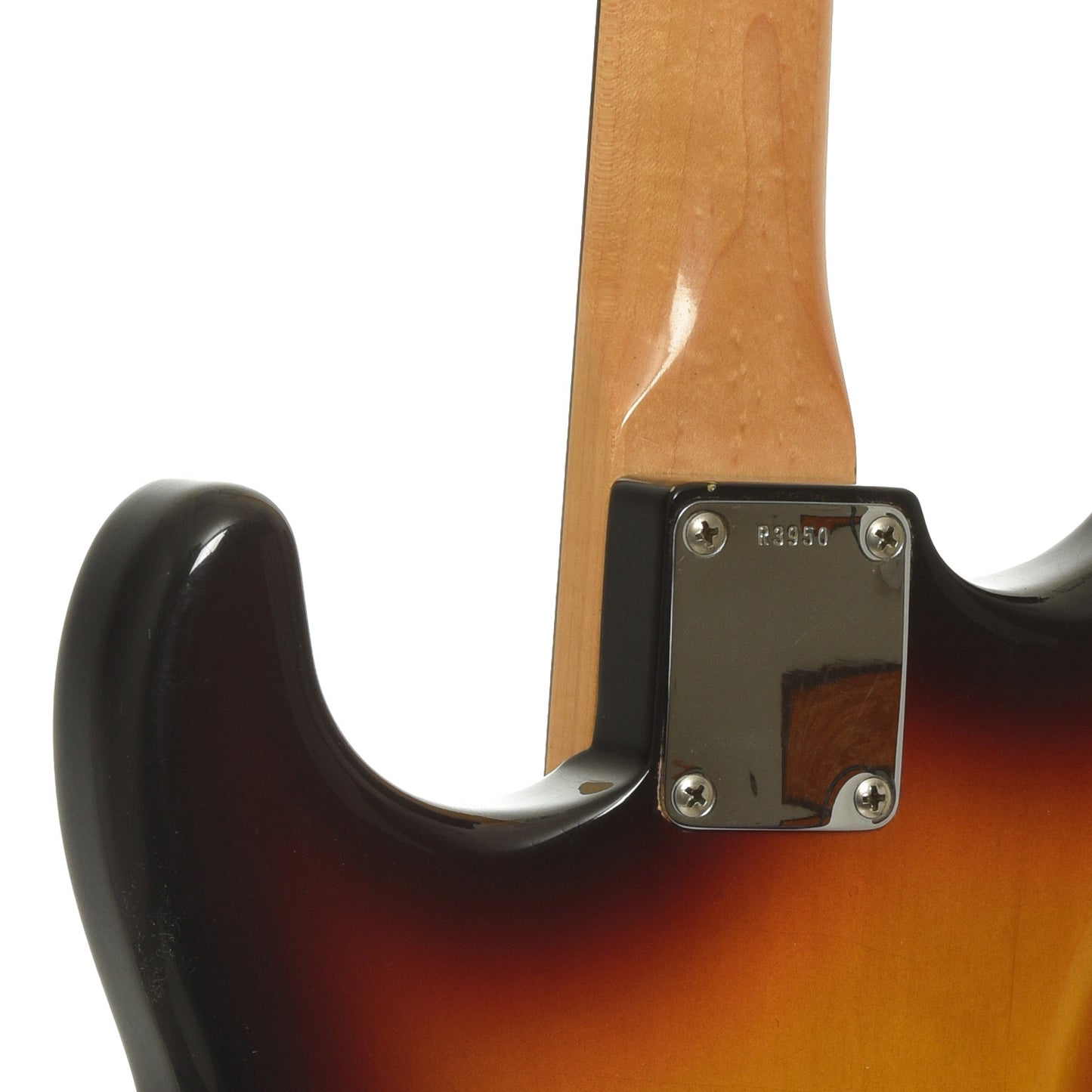 Neck joint of Fender Custom Shop 60s Closet Classic Stratocaster